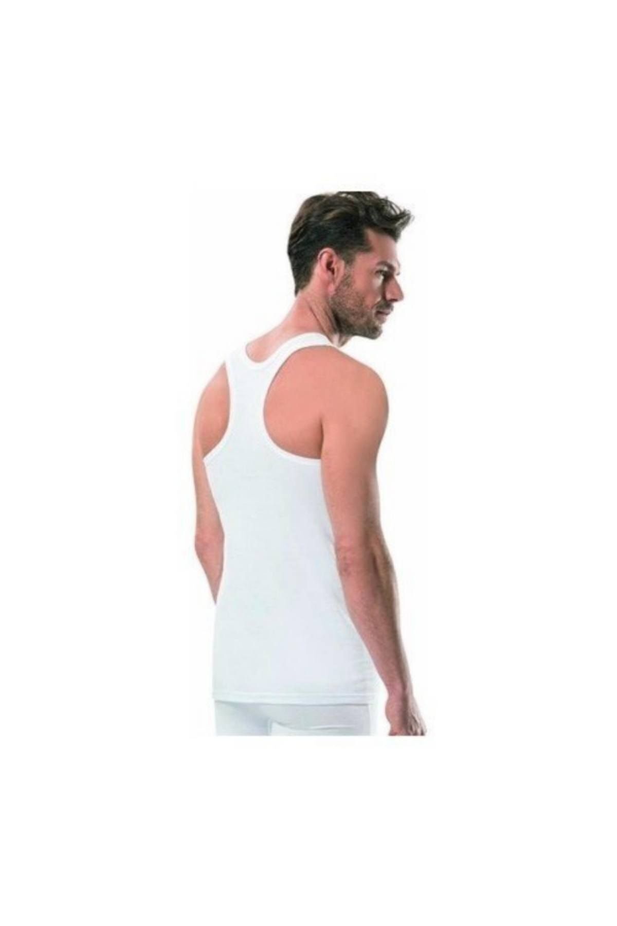 KEYAL Seher Erkek Sporcu Atlet 5'li Paket %100 Pamuk Likralı Ribanalı