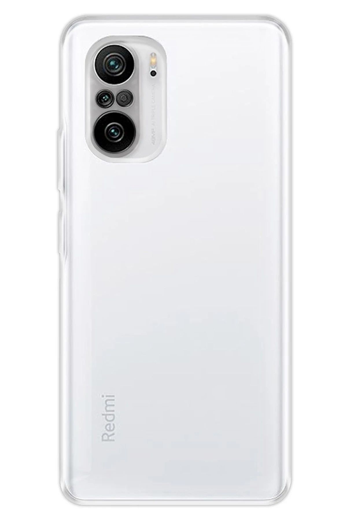 NewFace Xiaomi Poco F3 Kılıf Lüx Şeffaf Silikon FERRG