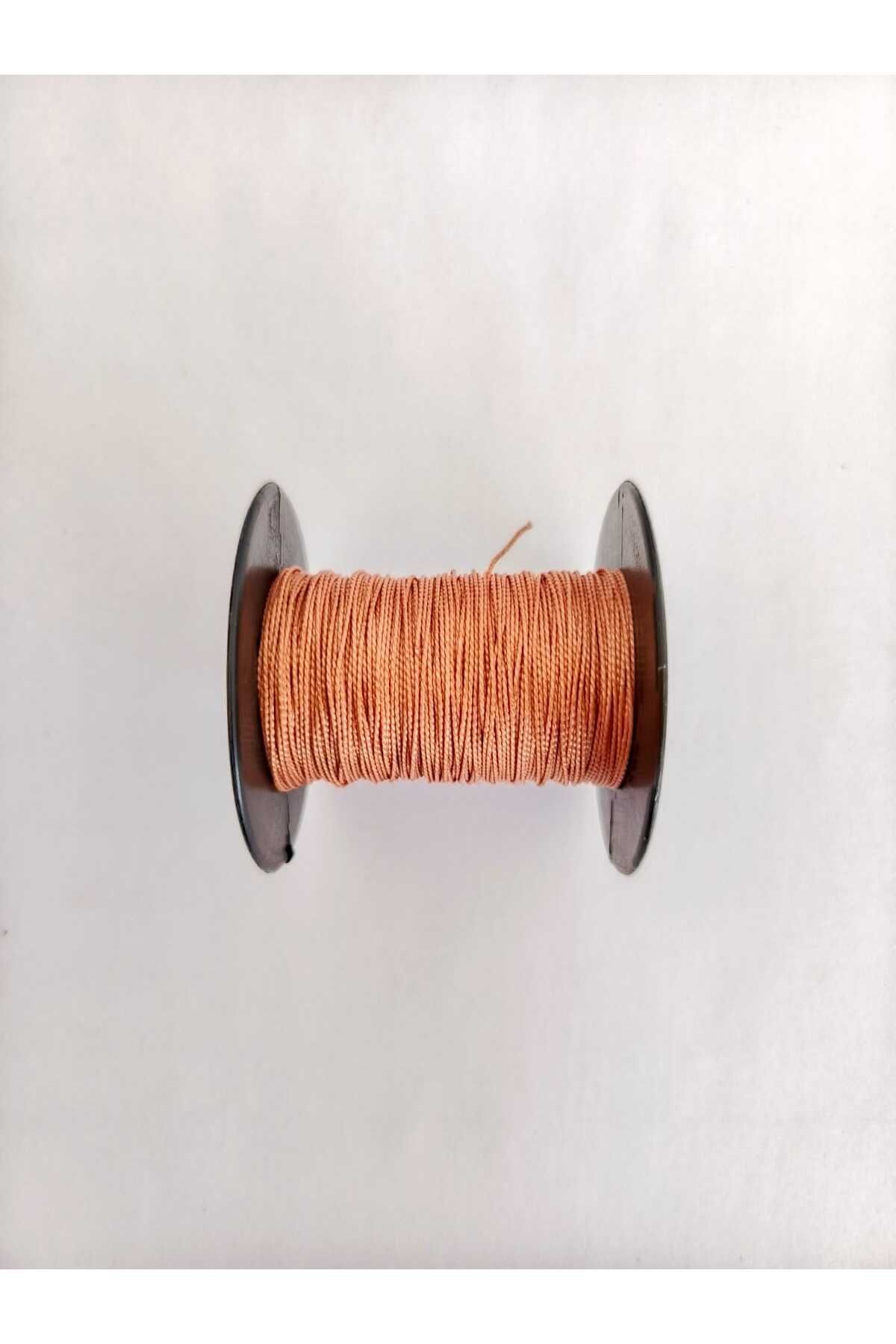 Eskişehir hobi sanat-25 Meters Tire String Nylon Furniture Upholstery String,Sofa Button Sewing String,Tensioning String Brown Color 8