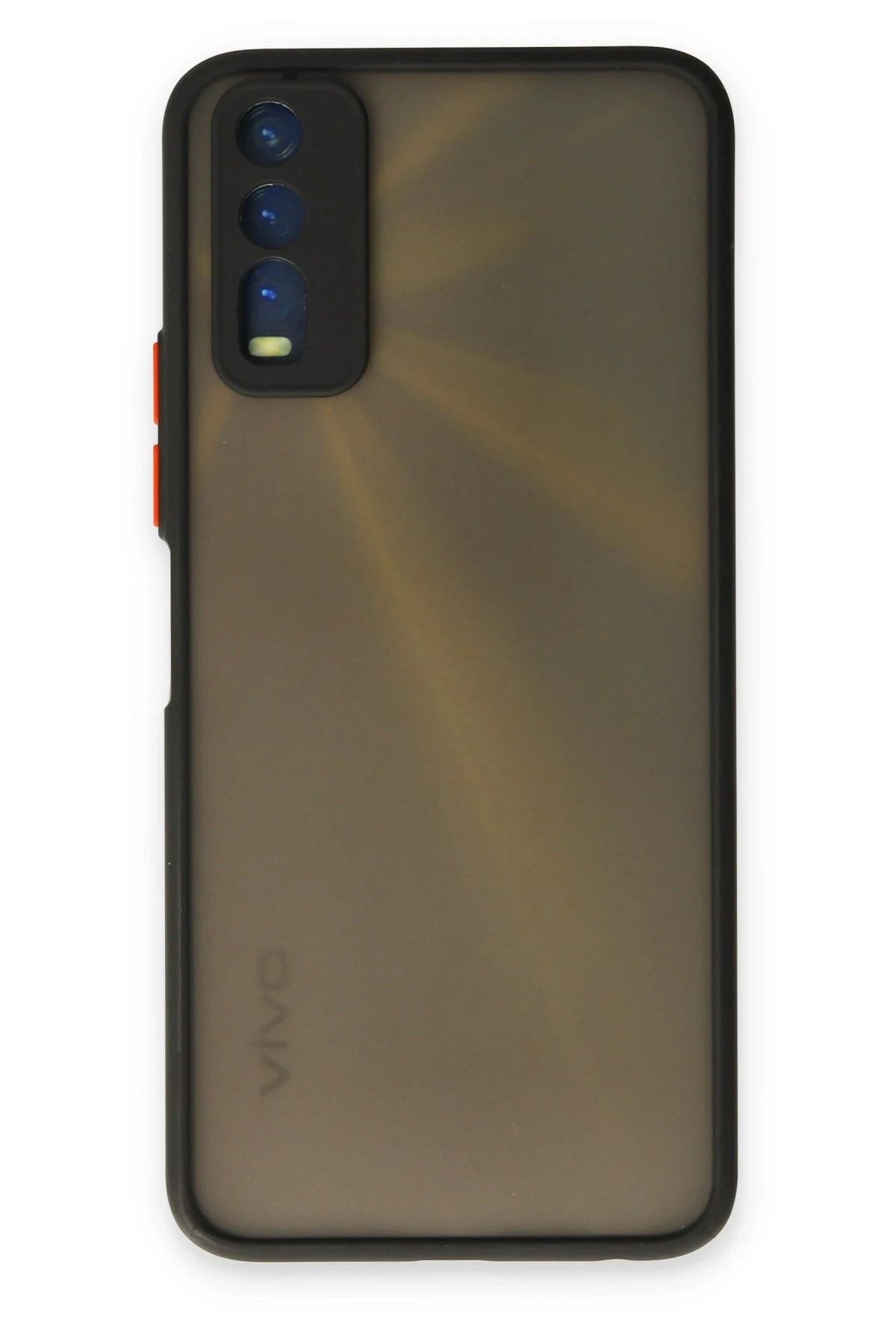 NewFace Vivo Y11S Kılıf Montreal Silikon Kapak - Siyah FERRG