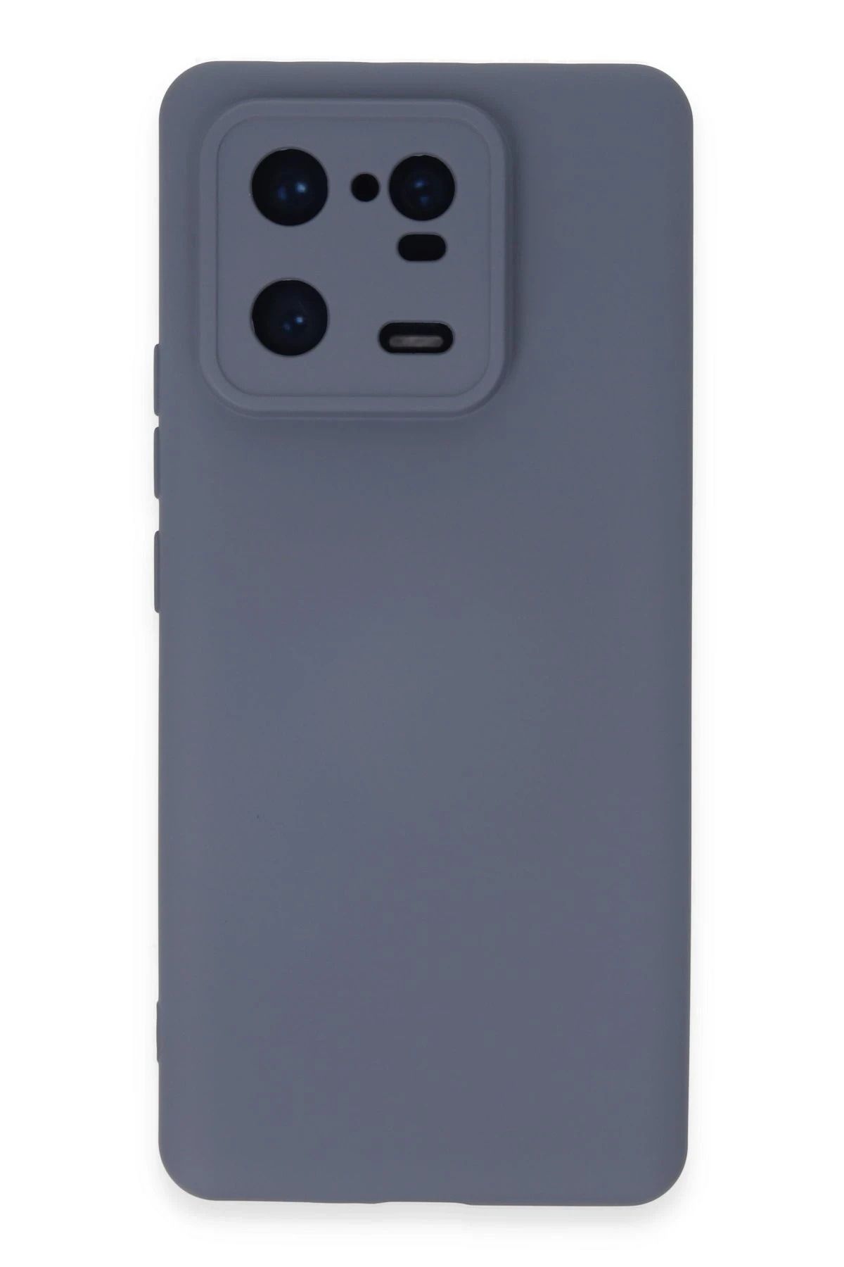 NewFace Xiaomi Mi 13 Pro Uyumlu Kılıf Nano içi Kadife Silikon - Gri FERRG