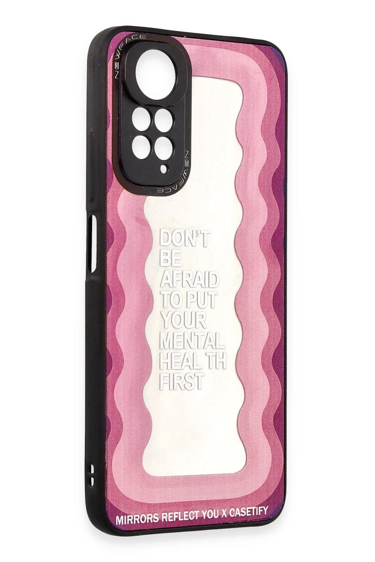 NewFace Xiaomi Redmi Note 11 Kılıf Mirror Desenli Kapak - Mirror - 11 JOJUA