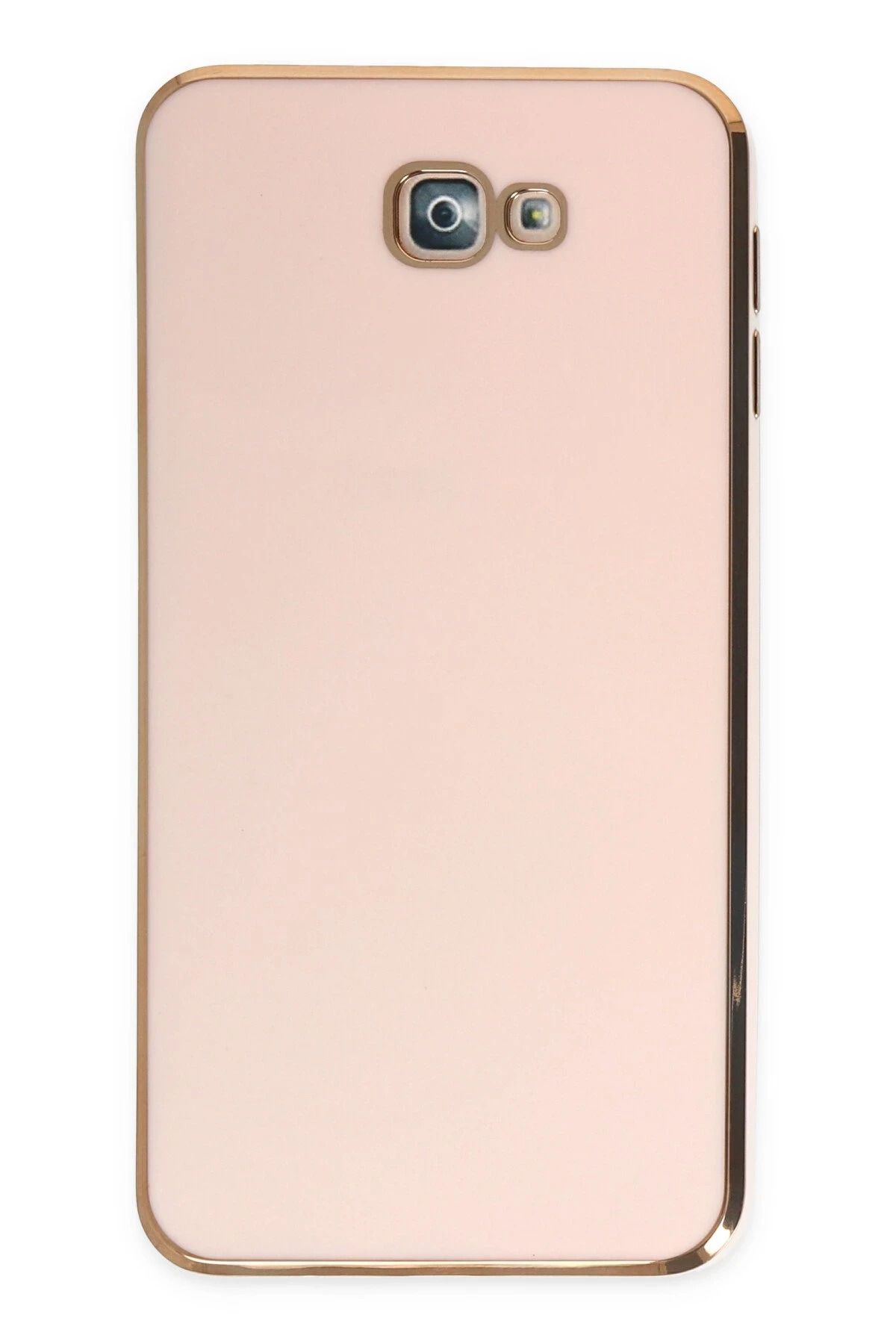 NewFace Samsung Galaxy J7 Prime Kılıf Volet Silikon - Pembe YNSMR