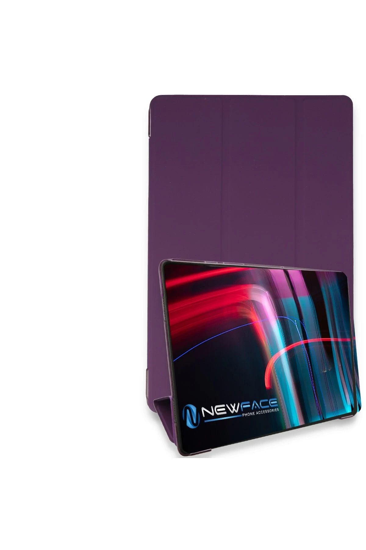 NewFace iPad Pro 11 (2021) Kılıf Tablet Smart Kılıf - Mor INSLM