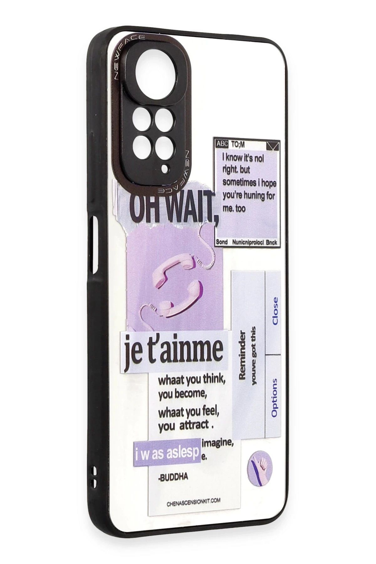 NewFace Xiaomi Redmi Note 11 Kılıf Mirror Desenli Kapak - Mirror - 4 FERRG