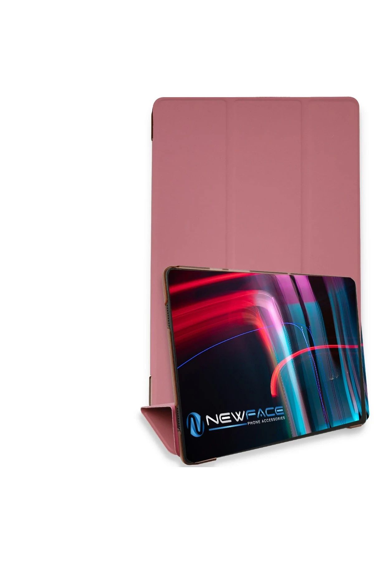 NewFace iPad Pro 11 (2021) Kılıf Tablet Smart Kılıf - Pembe INSLM
