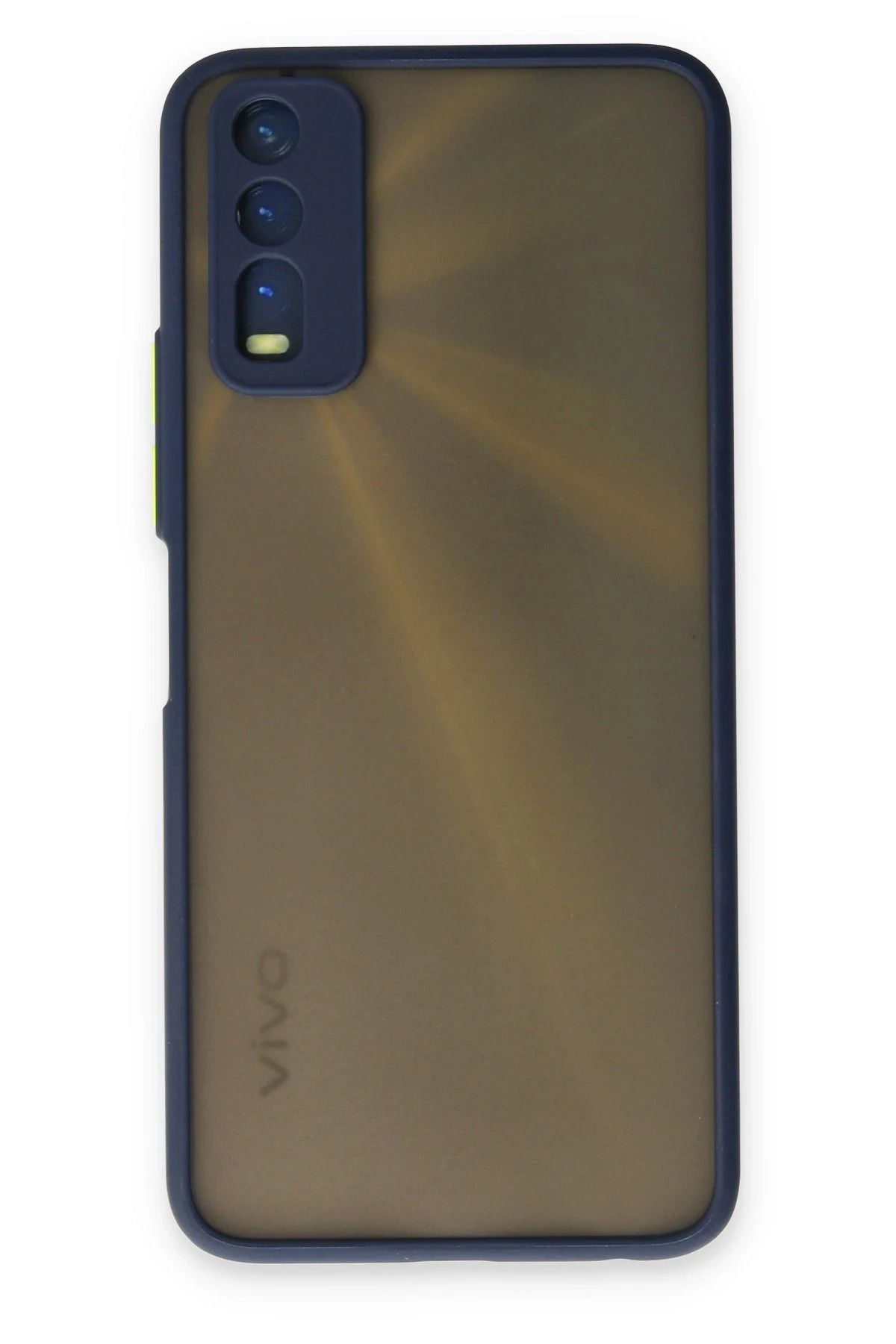 NewFace Vivo Y11S Kılıf Montreal Silikon Kapak - Lacivert NRMSA