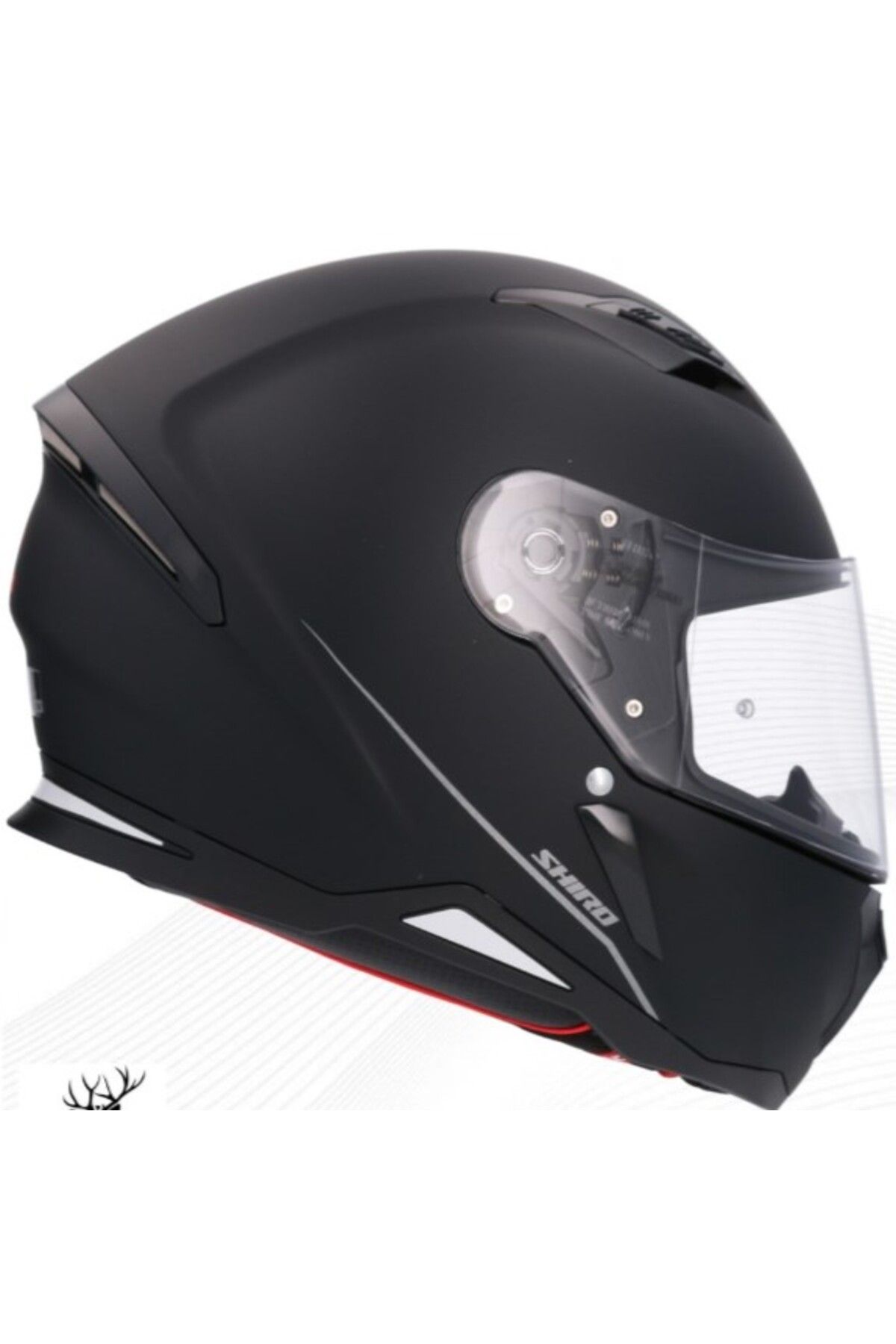 Shiro KASK FULLFACE HUNTER M.C MAT SİYAH 2XL 6364