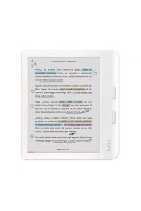 Kobo Libra Colour E-rdr, Beyaz