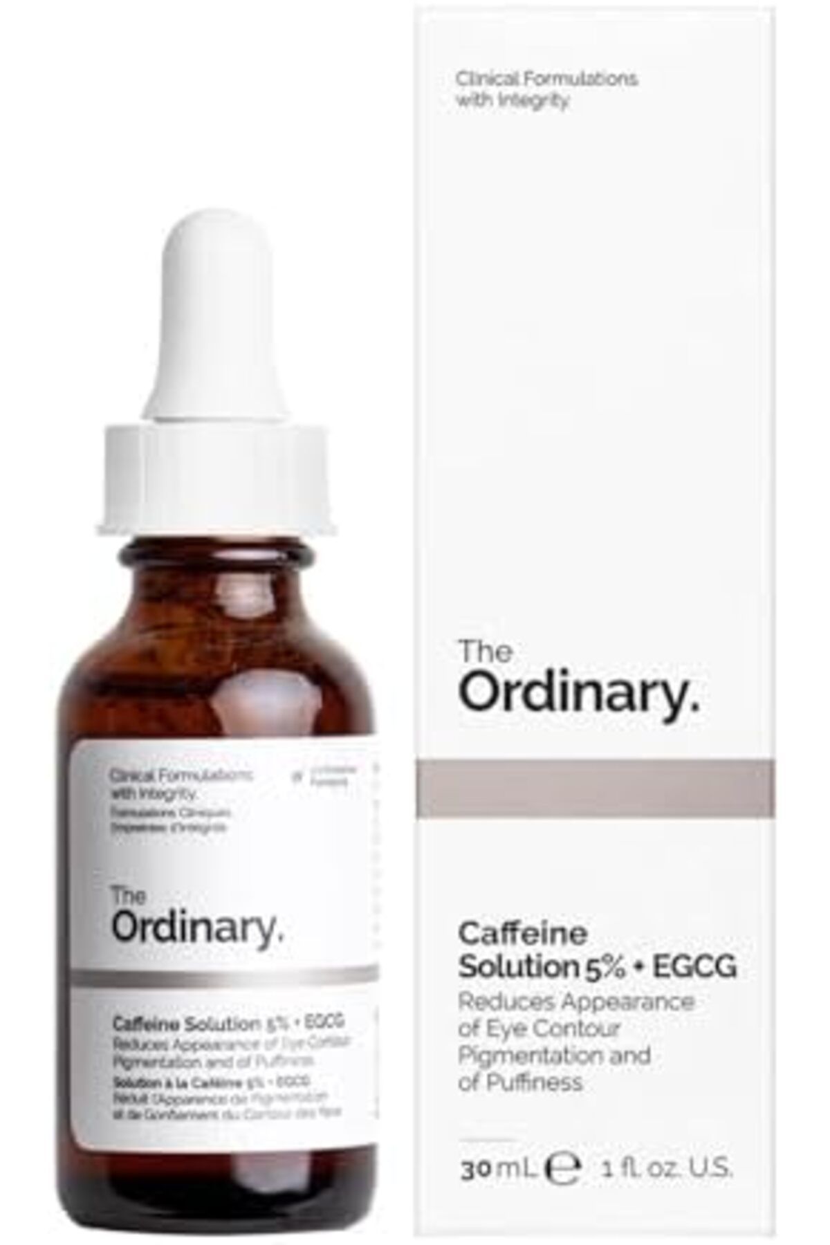 The Ordinary-ORIGINAL Caffeine Solution 5% + EGCG | 30ml | Solution for dark circles and puffy eyes 2