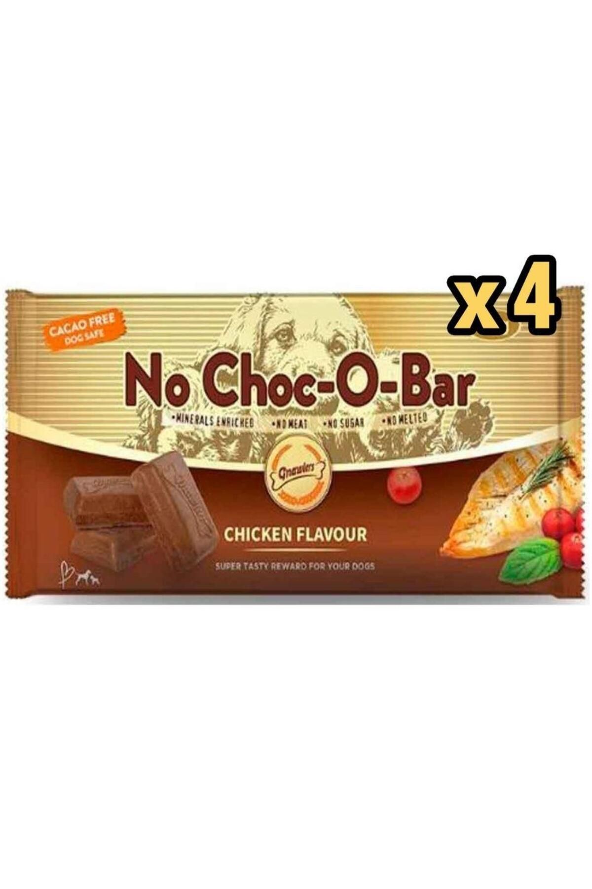 Gnawlers Köpek Çikolatası Tavuk Aromalı 80 Gr x 4 Adet