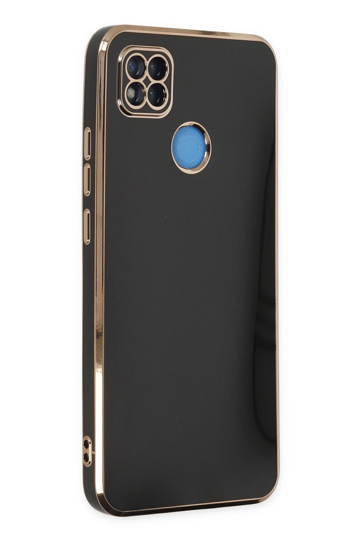 NewFace Xiaomi Redmi 9C Kılıf Volet Silikon - Siyah JOJUA