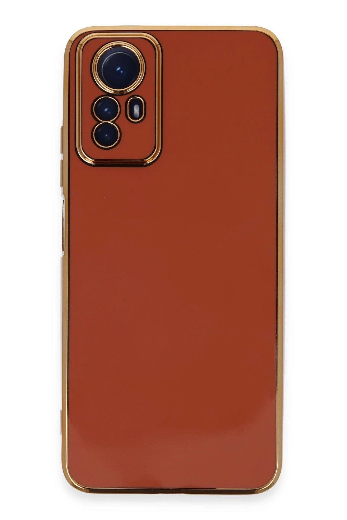 NewFace Xiaomi Redmi Note 12S Kılıf Volet Silikon - Kırmızı FERRG