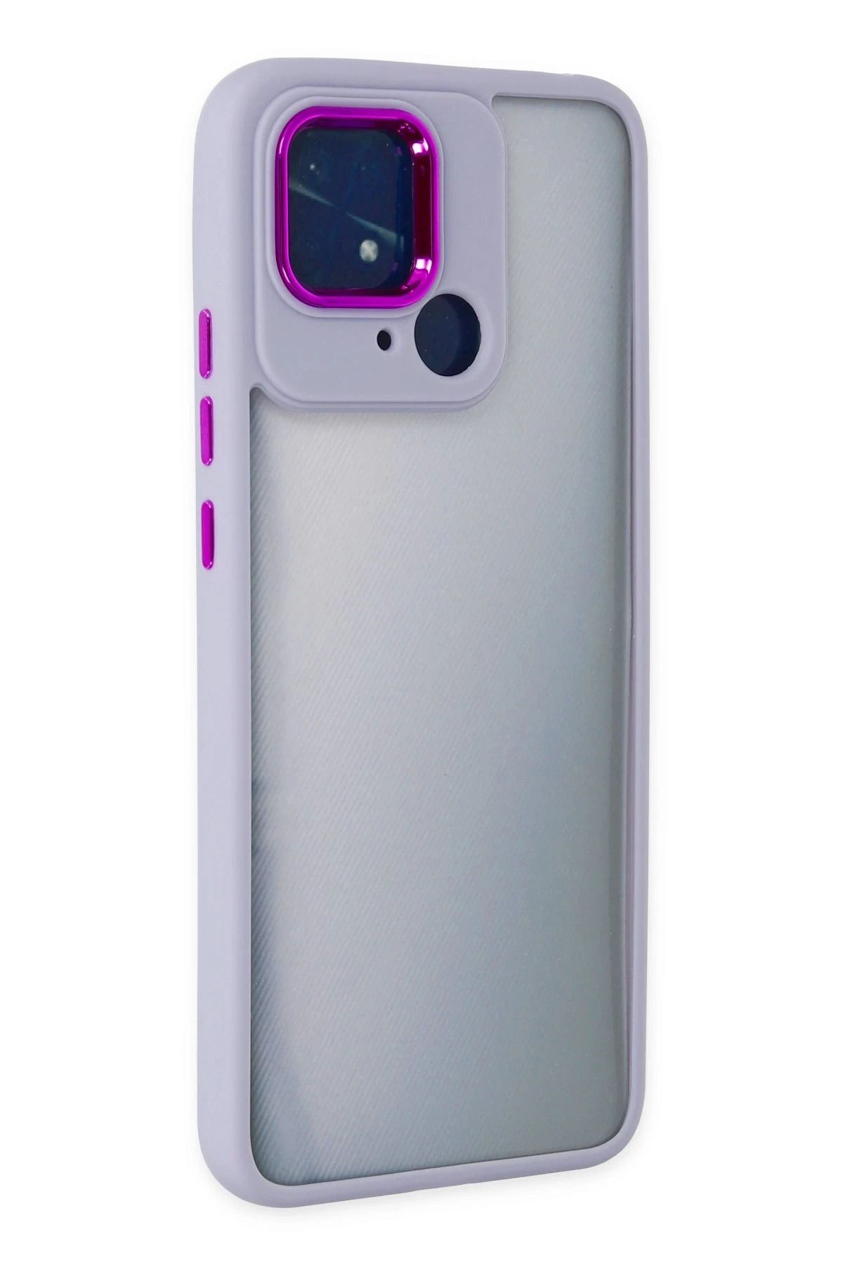 NewFace Xiaomi Redmi 10C Kılıf Dora Kapak - Lila NRMSA