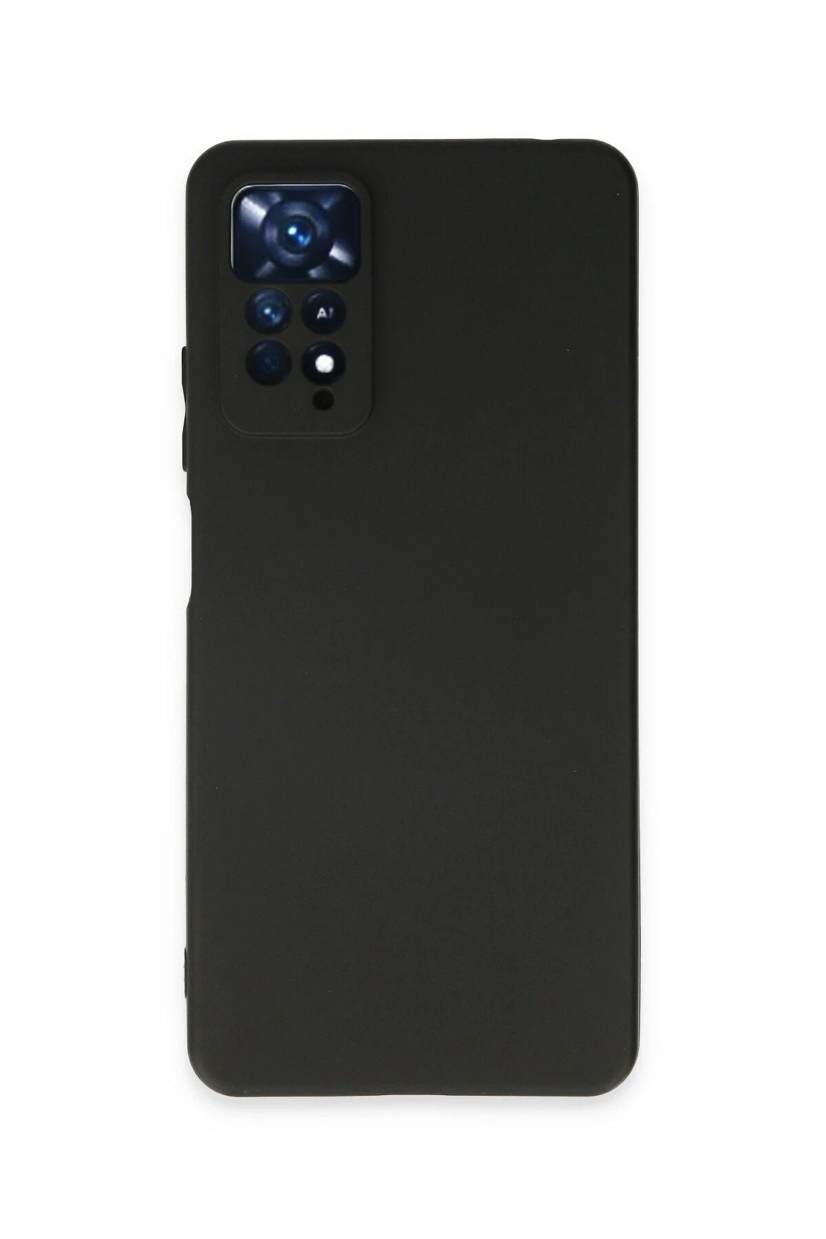 NewFace Xiaomi Redmi Note 11 Pro Kılıf First Silikon - Siyah FERRG