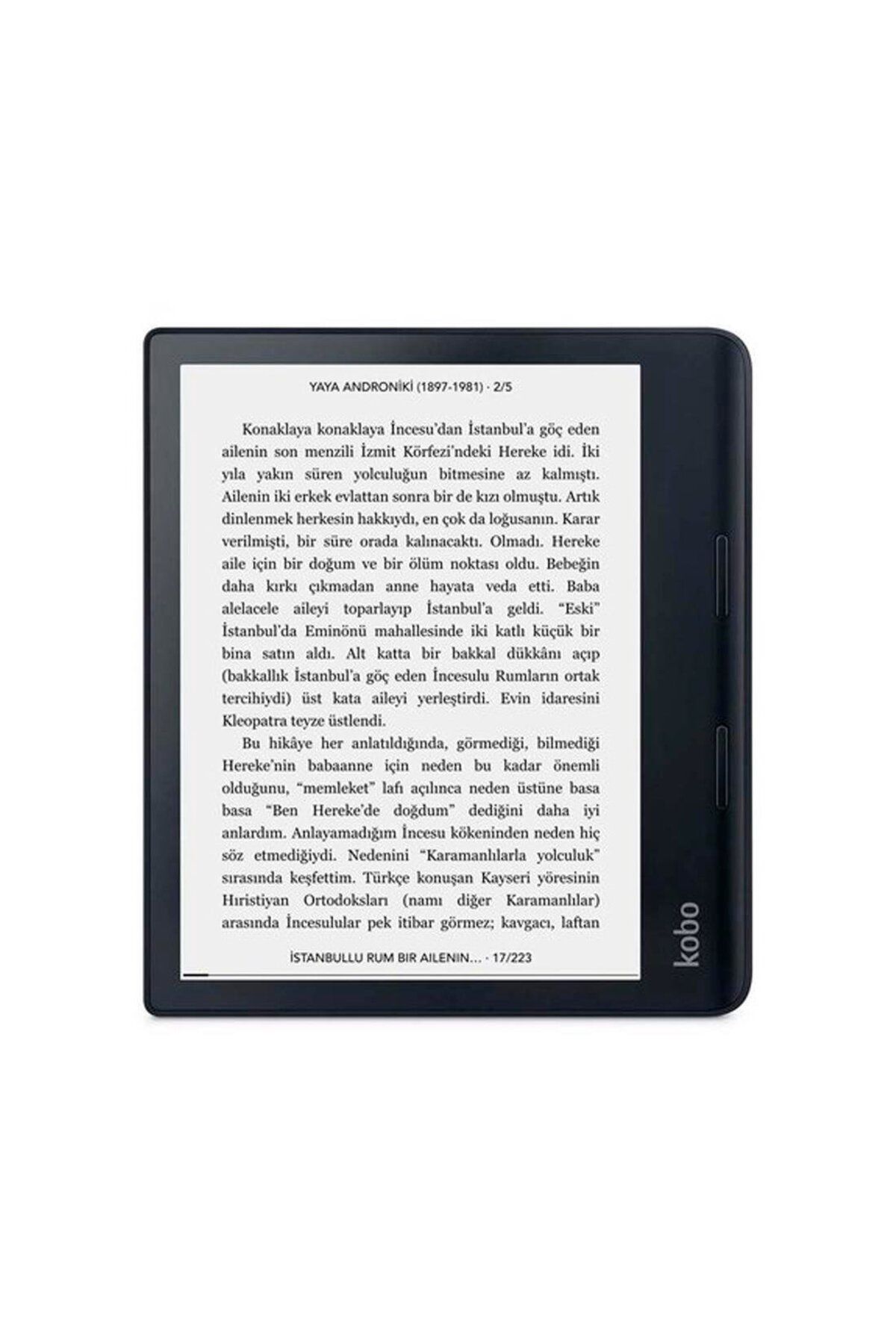 kobo Sage E-rdr Siyah Okuma Cihazı N778