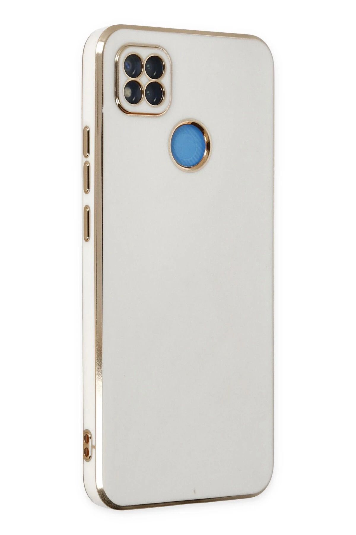 NewFace Xiaomi Redmi 9C Kılıf Volet Silikon - Beyaz FERRG