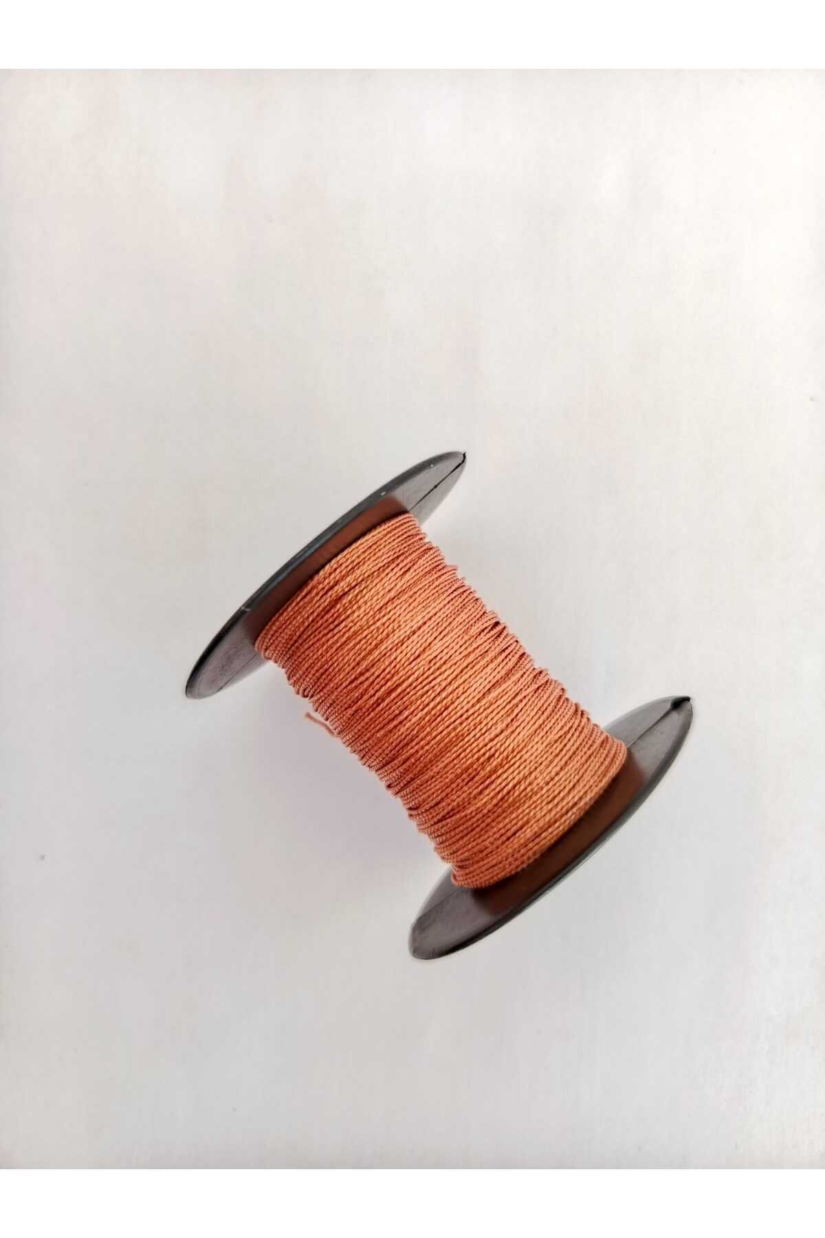 Eskişehir hobi sanat-25 Meters Tire String Nylon Furniture Upholstery String,Sofa Button Sewing String,Tensioning String Brown Color 5