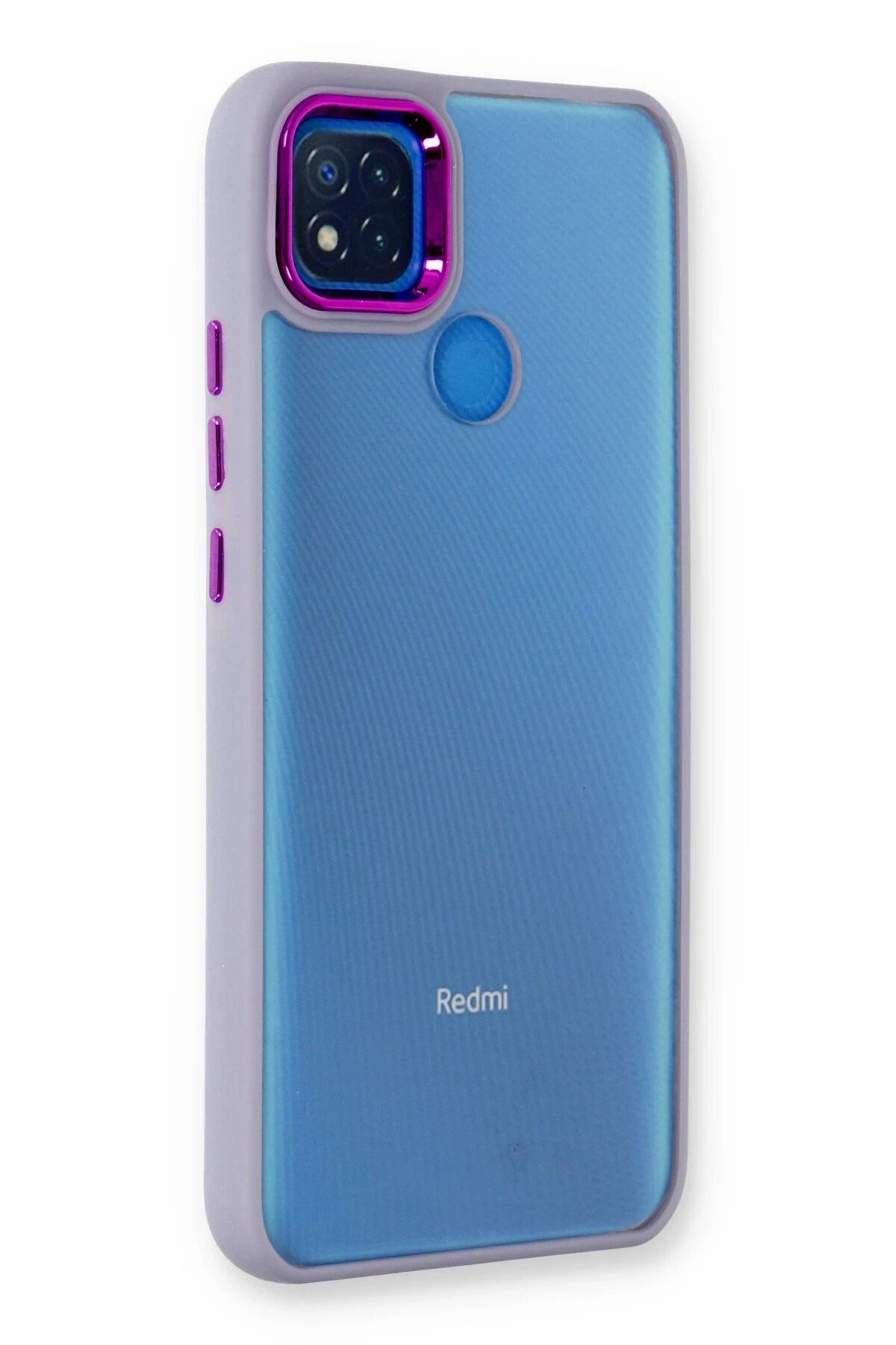 NewFace Xiaomi Redmi 9C Kılıf Dora Kapak - Lila YNSMR