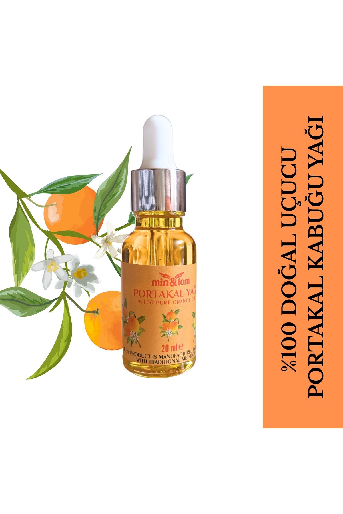 MinTom Portakal Yağı 20 ML