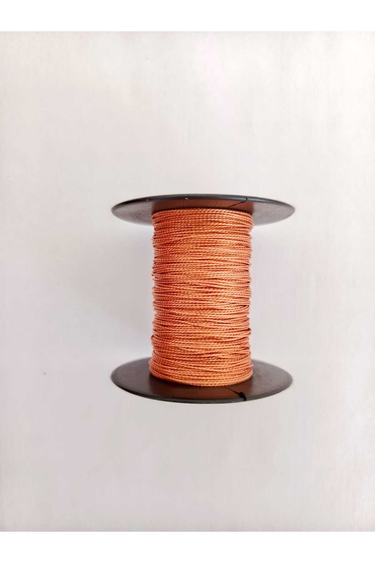 Eskişehir hobi sanat-25 Meters Tire String Nylon Furniture Upholstery String,Sofa Button Sewing String,Tensioning String Brown Color 4