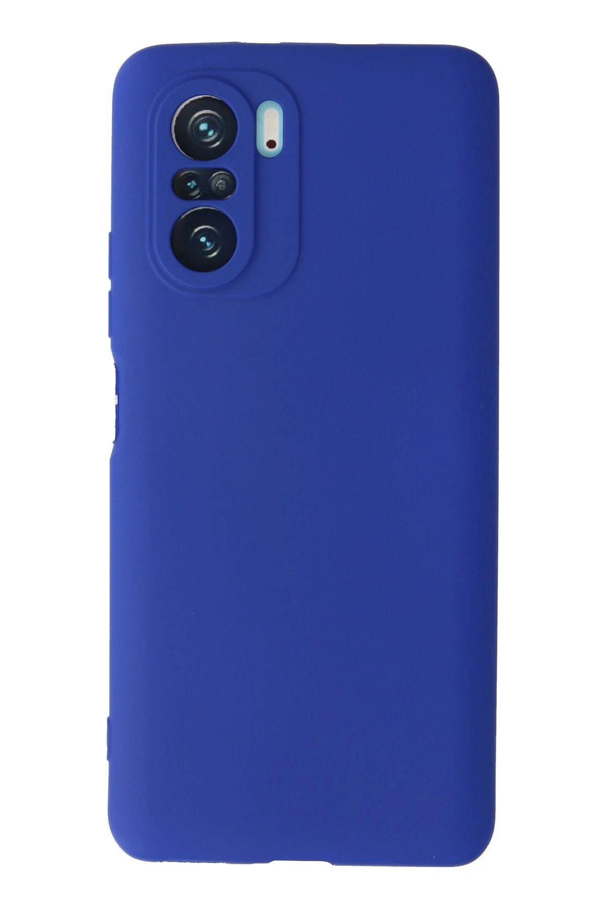 NewFace Xiaomi Poco F3 Kılıf First Silikon - Lacivert JOJUA