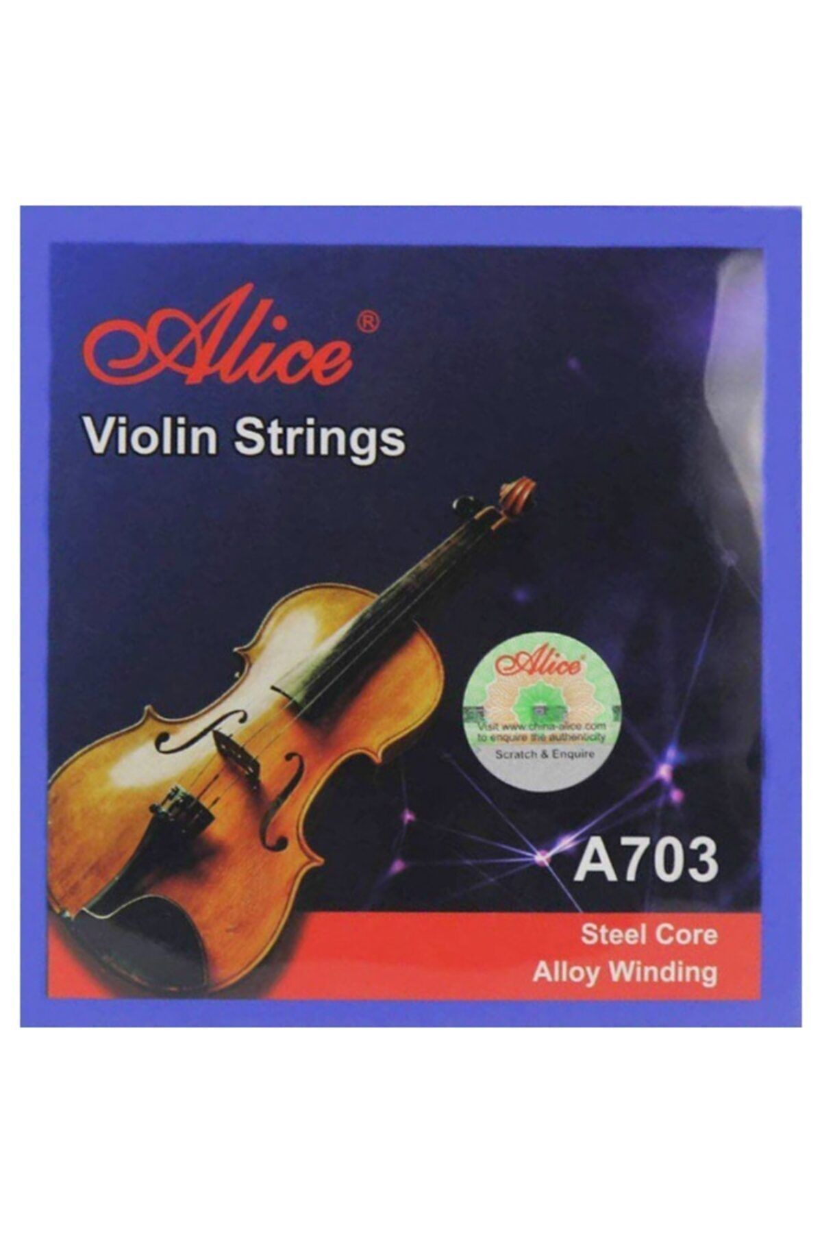 Master Music A-703a 1 Takım Keman Teli Set