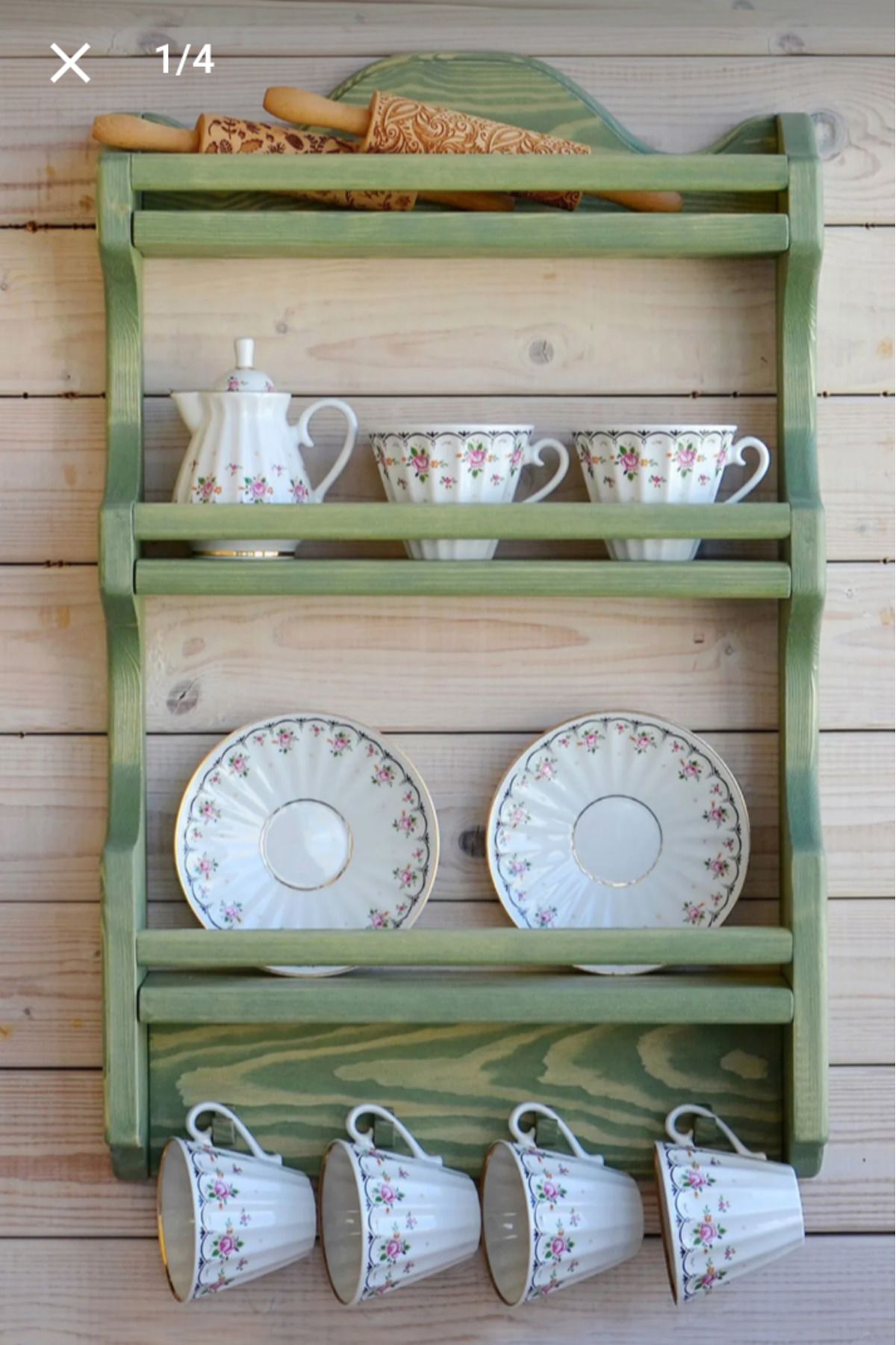 Picco Wood Ahşap baharatlık terek (56*36*8,5)