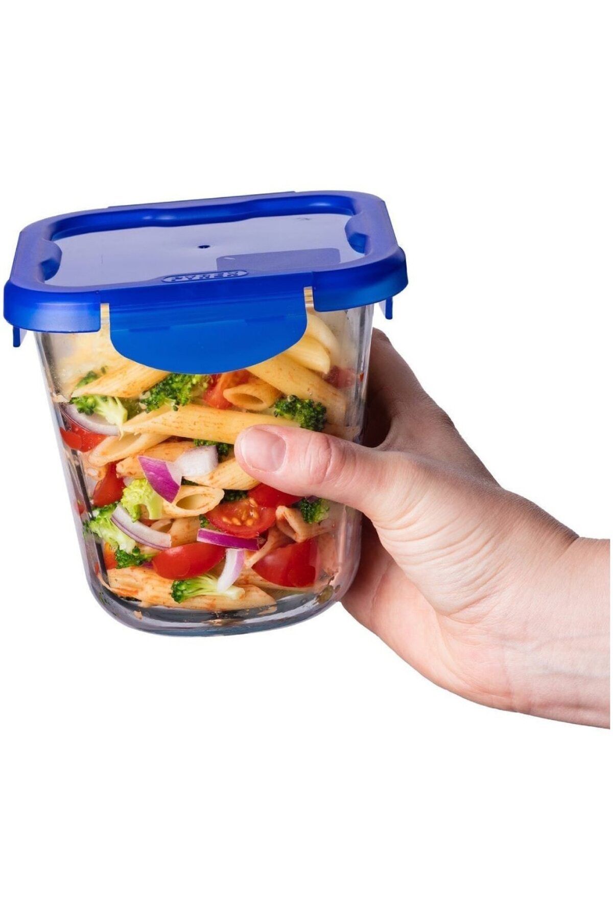Pyrex-Deep square casserole with airtight lid 3