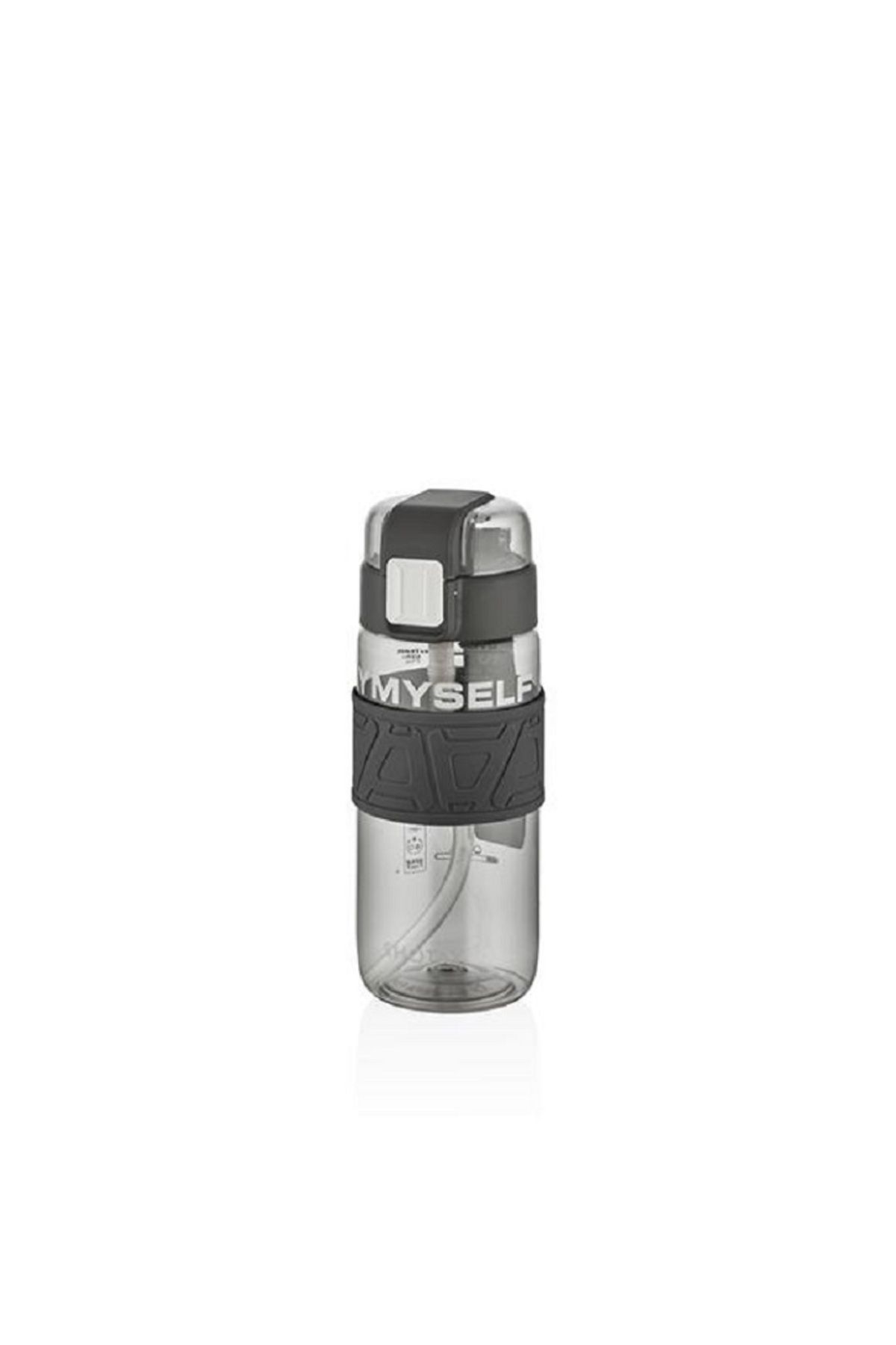 Shotay ST-7223 600ml Siyah Pipetli Tritan Matara