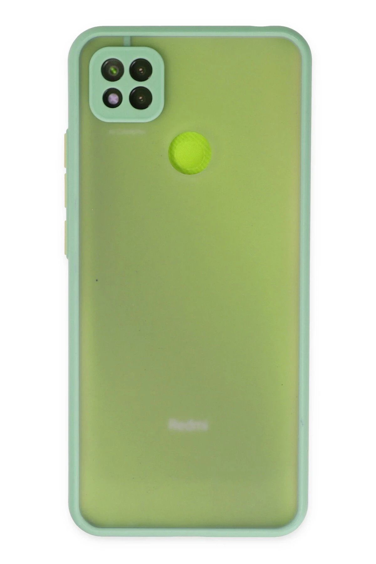 NewFace Xiaomi Redmi 9C Kılıf Montreal Silikon Kapak - Turkuaz HNZRN