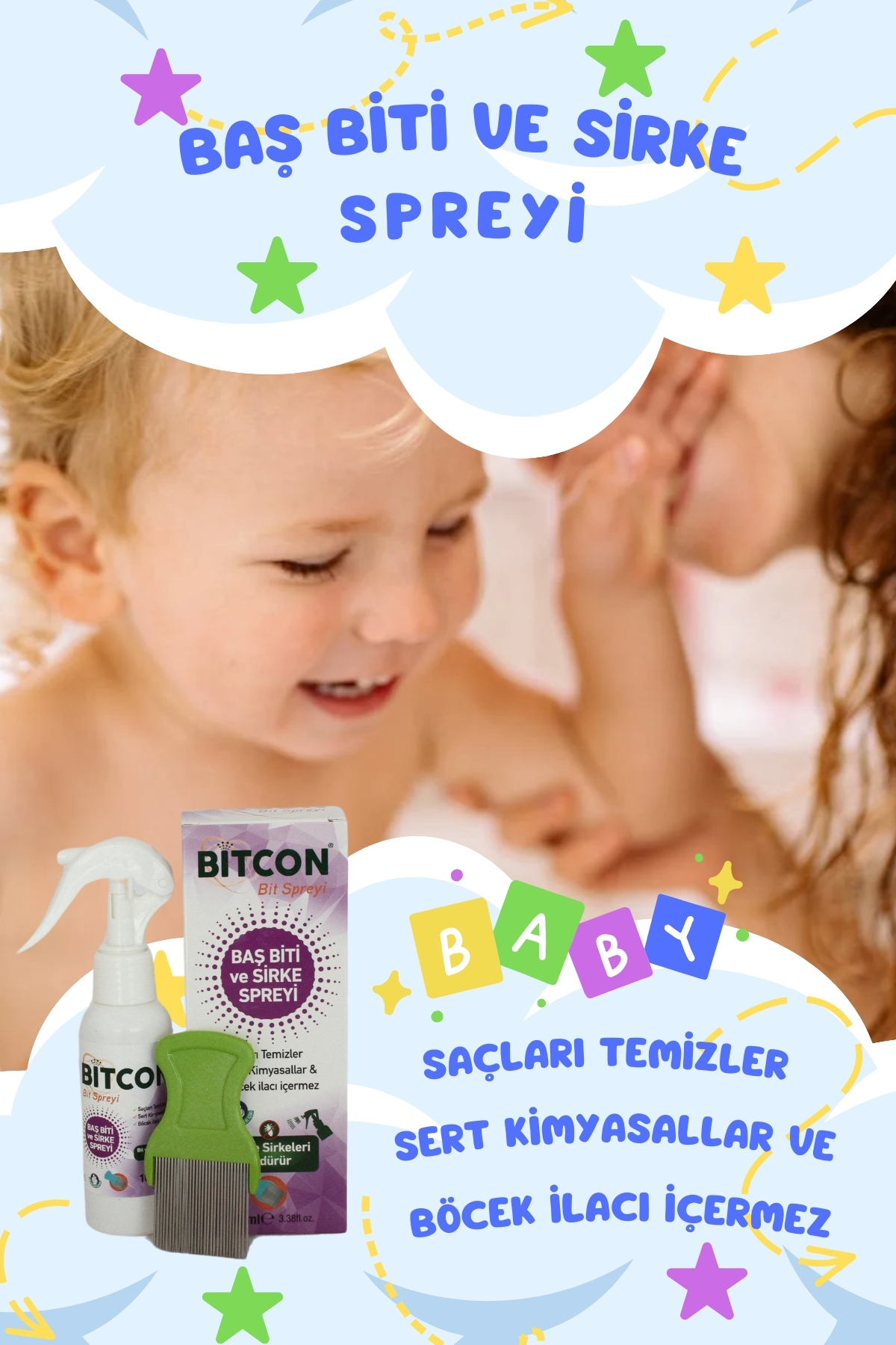 BİTCON Baş Biti ve Sirke Spreyi — BTCN-001 — تصویر 4 از 6