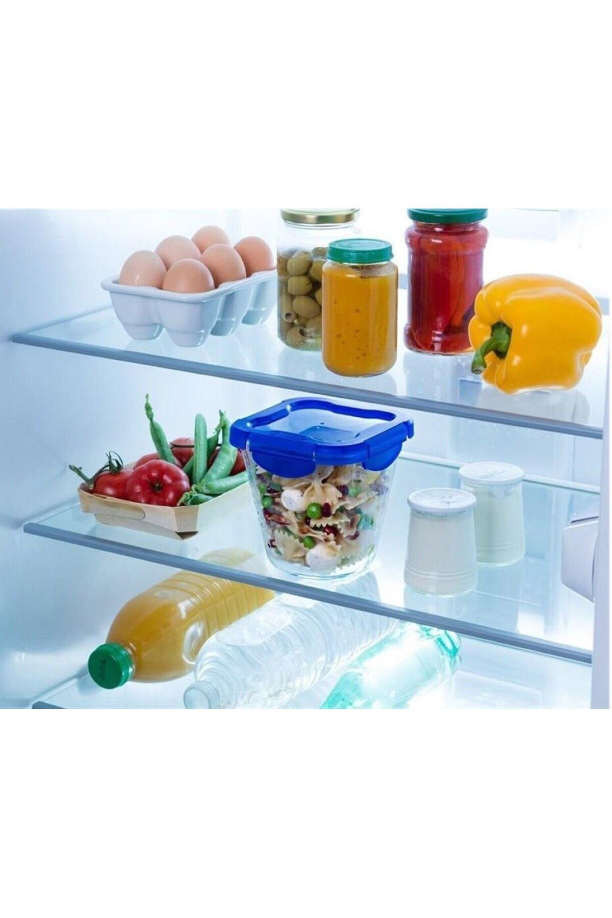 Pyrex-Deep square casserole with airtight lid 6