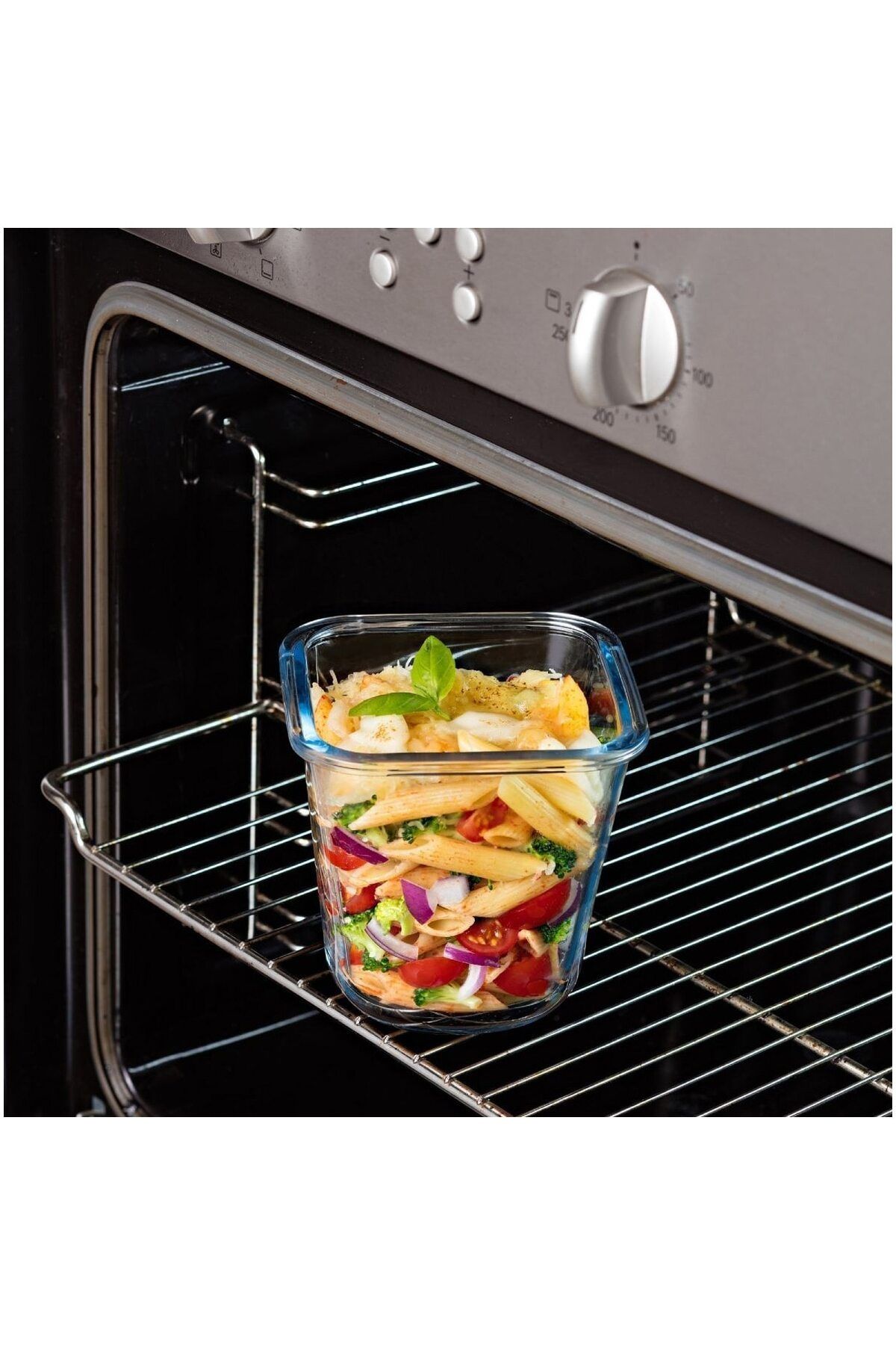 Pyrex-Deep square casserole with airtight lid 4