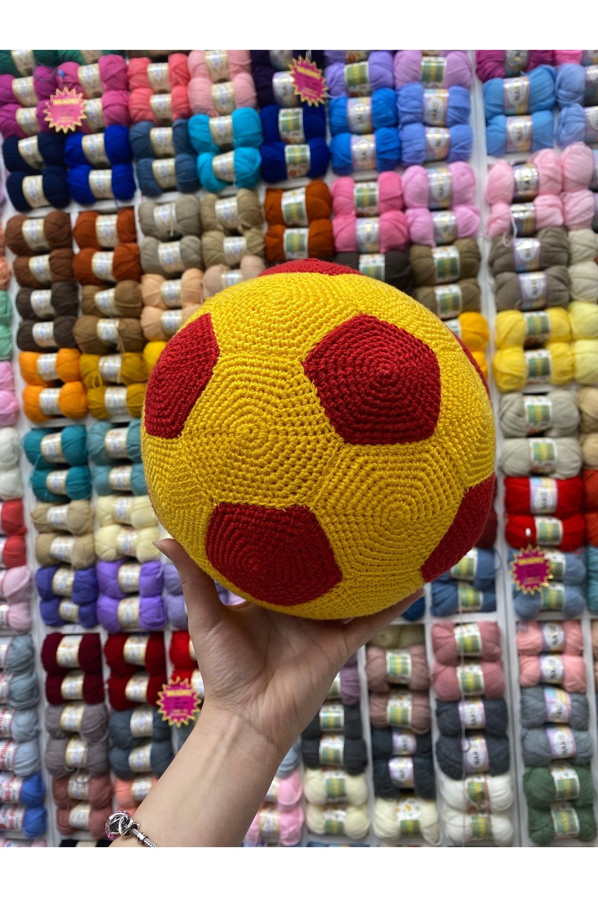 Balgüneş Tekstil El Örgüsü Futbol Topu