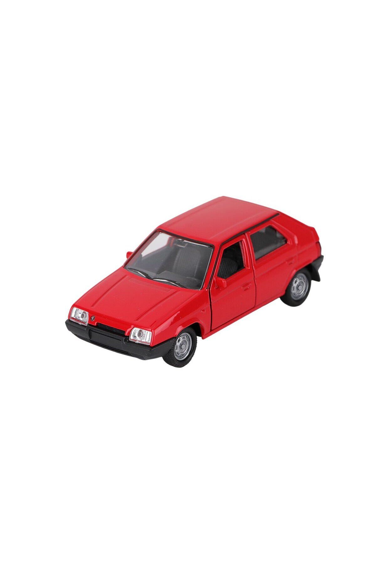 Karsan Toys 43805 Welly Skoda Favorit 1:32 -Karsan Oyuncak