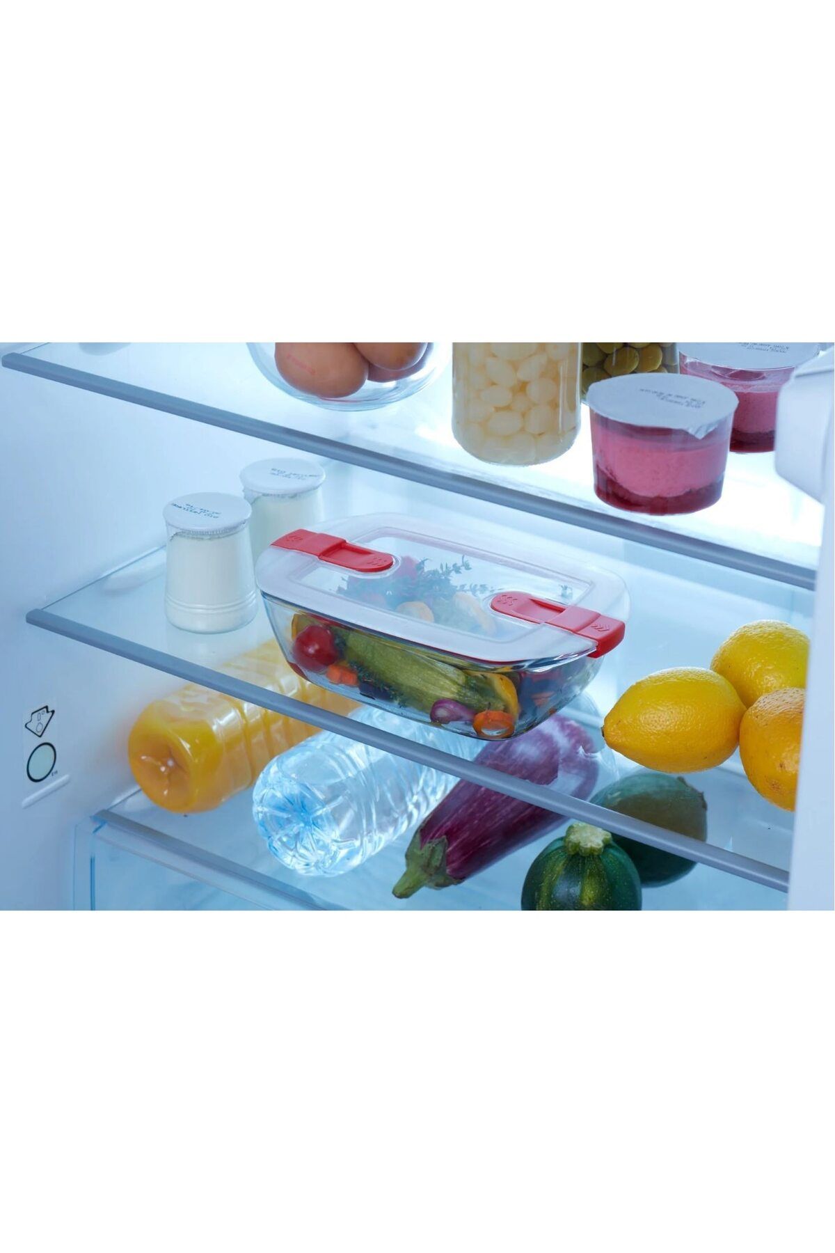 Pyrex-Rectangular casserole with lid 4