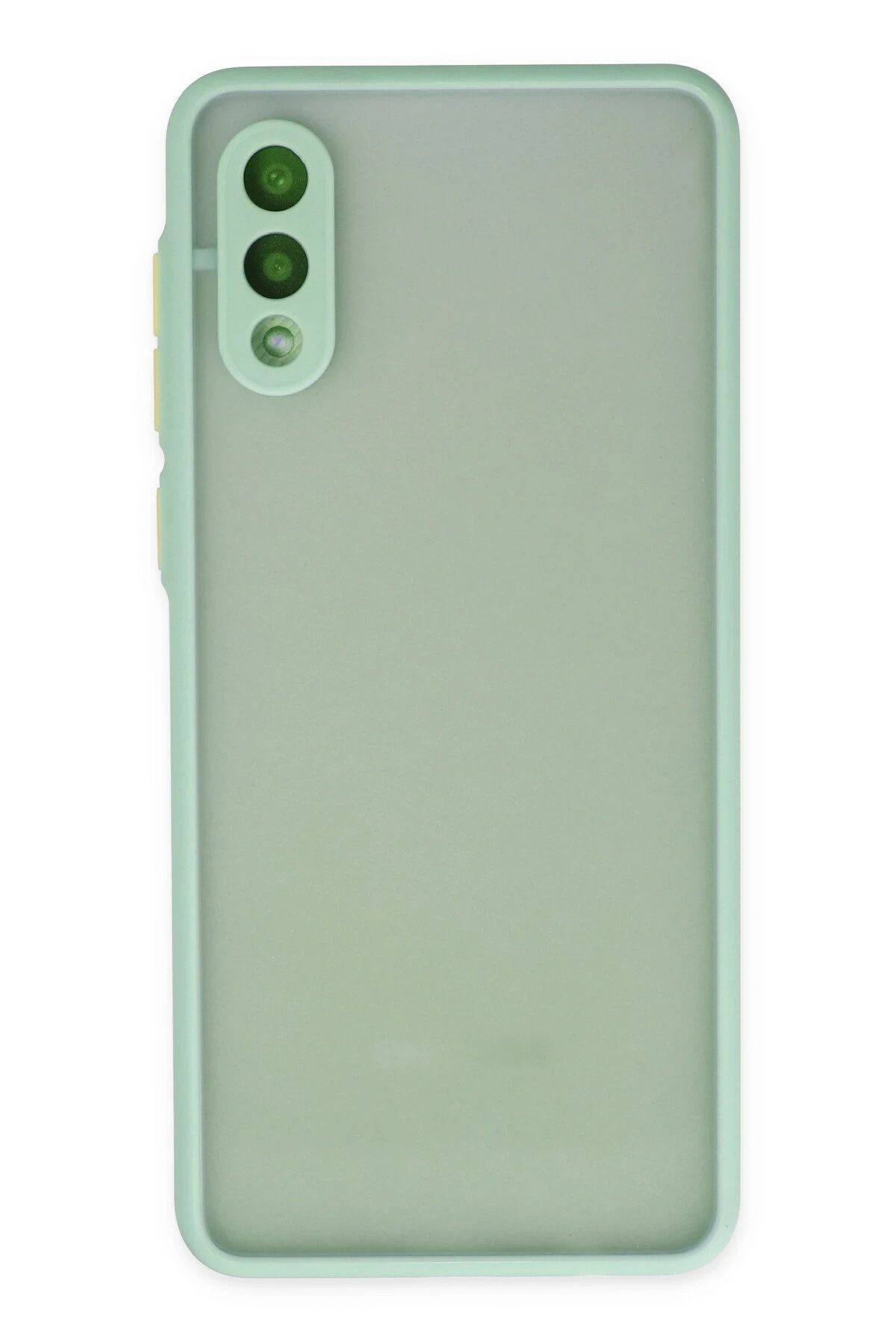 NewFace Samsung Galaxy A02 Kılıf Montreal Silikon Kapak - Turkuaz BSTMY