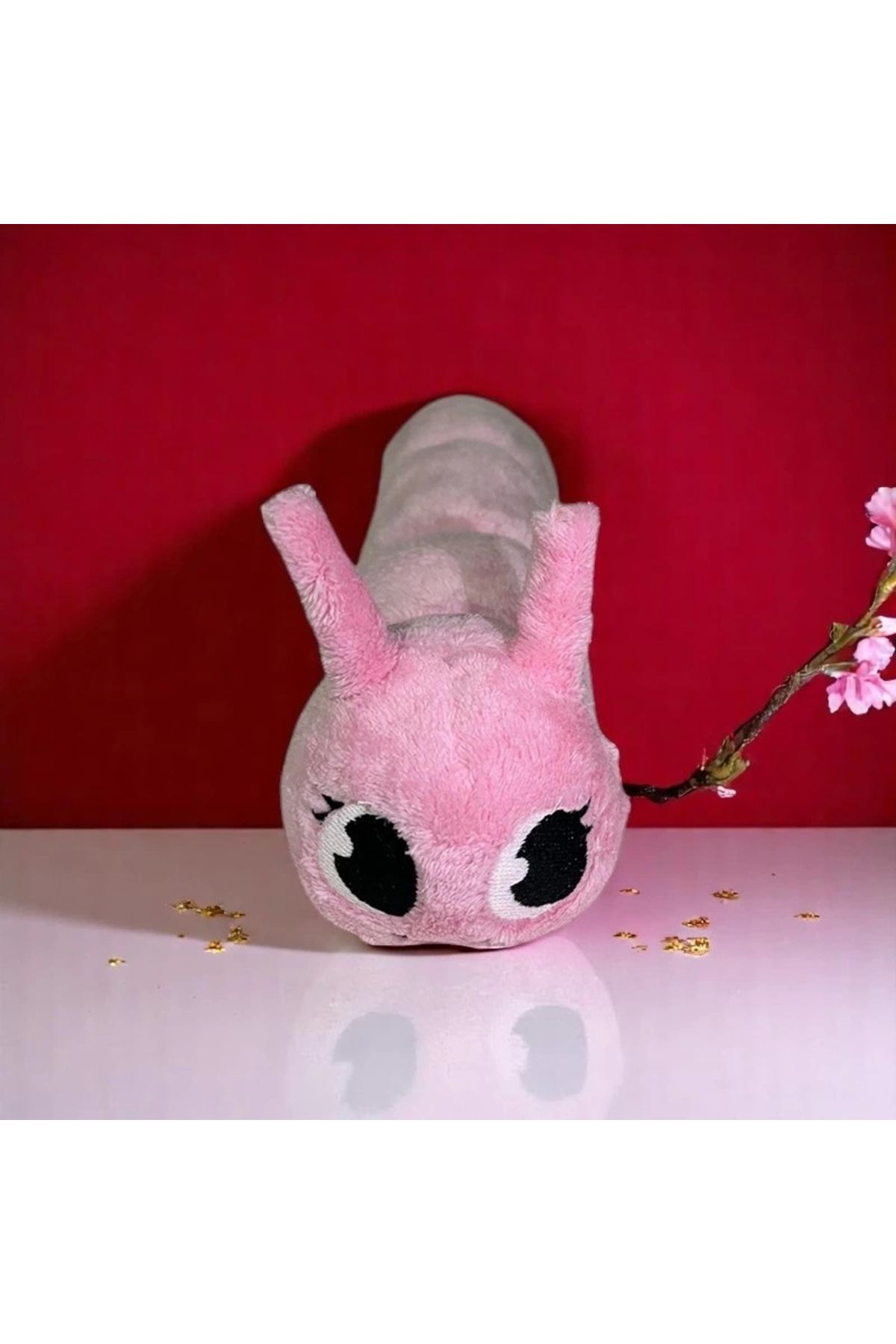 Wionland Sevimli Pembe Tırtıl Peluş