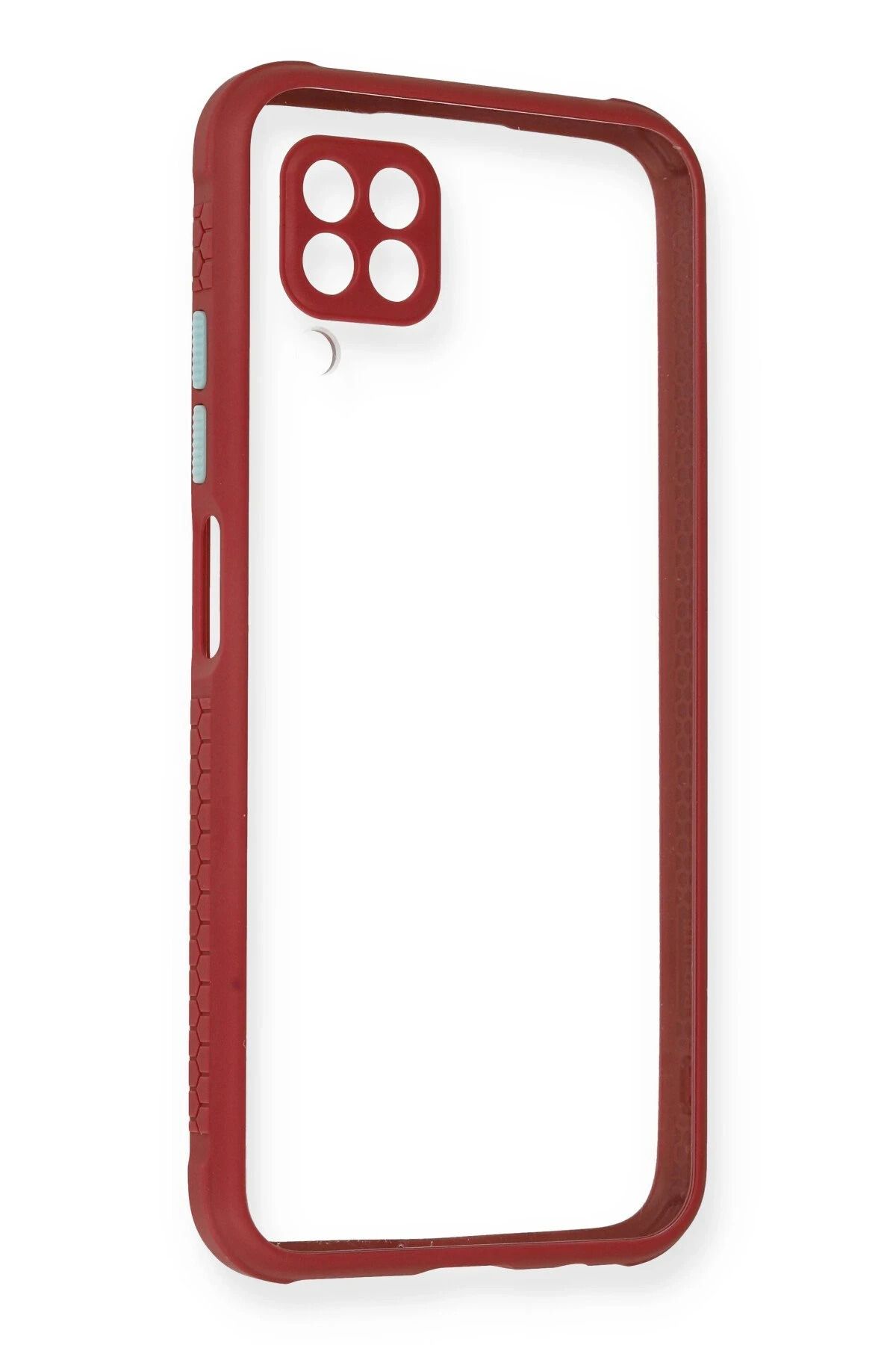 NewFace Huawei P40 Lite Kılıf Miami Şeffaf Silikon - Fuşya BSTMY