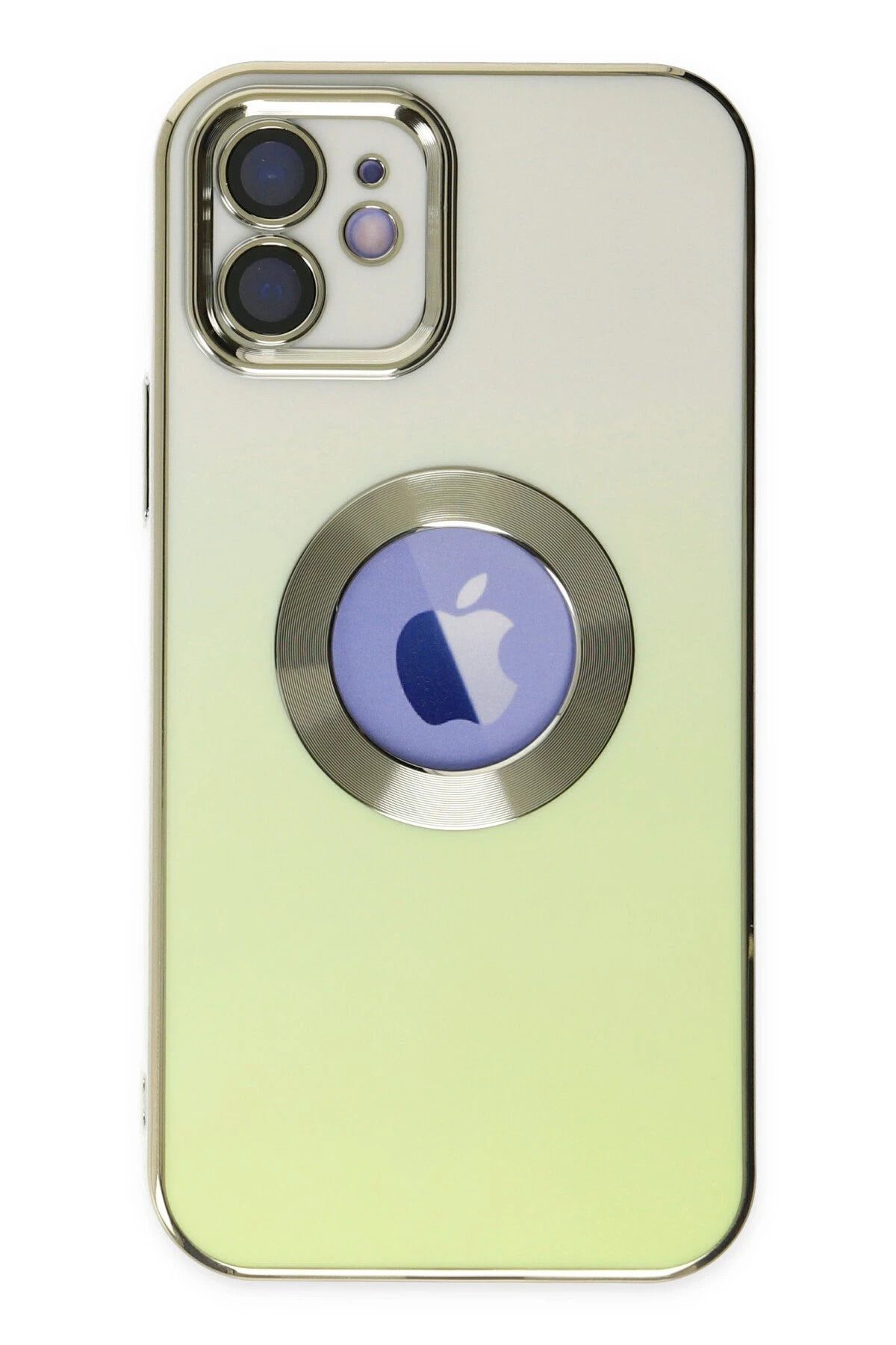 NewFace iPhone 12 Kılıf Best Silikon - Yeşil BSTMY