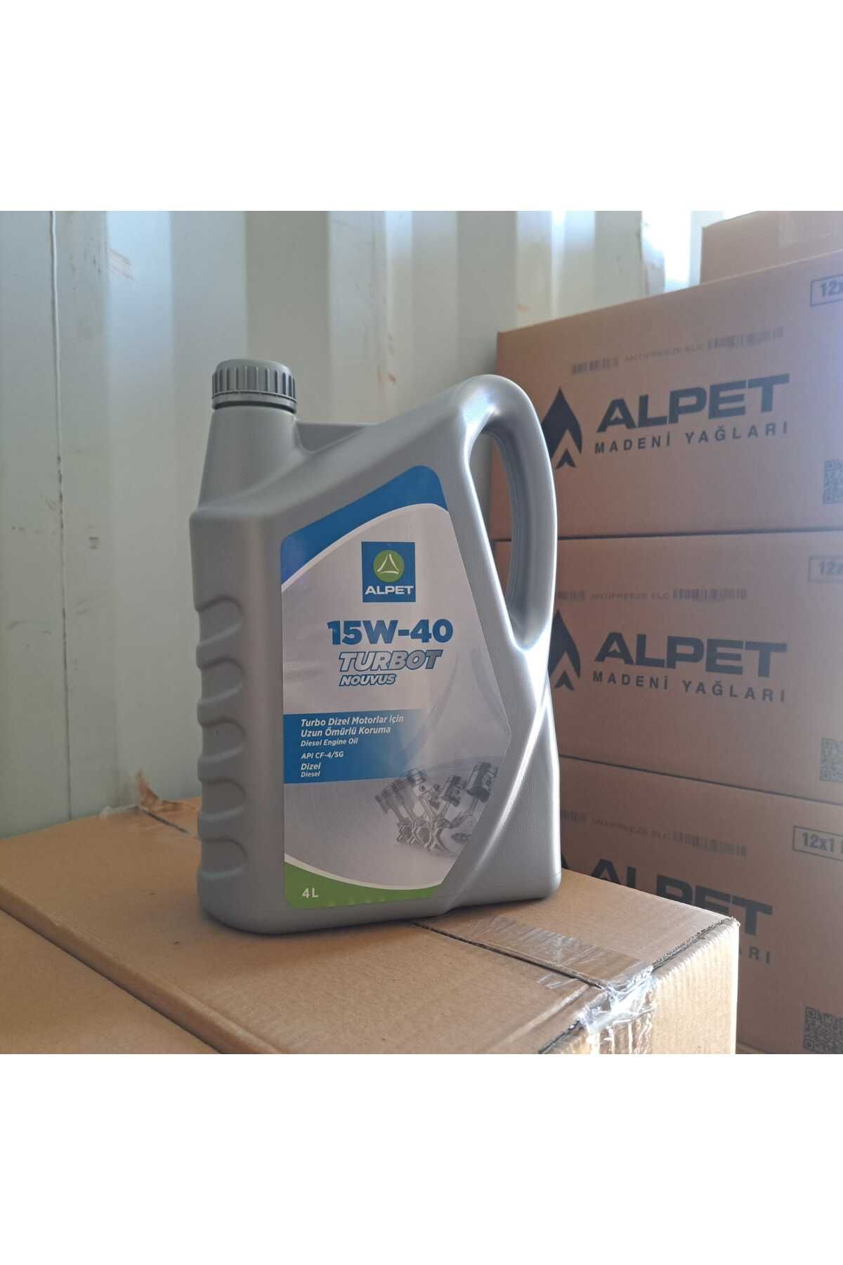ALPET TURBOT NOUVUS 15W/40 (CF-4/SG) - 4 L