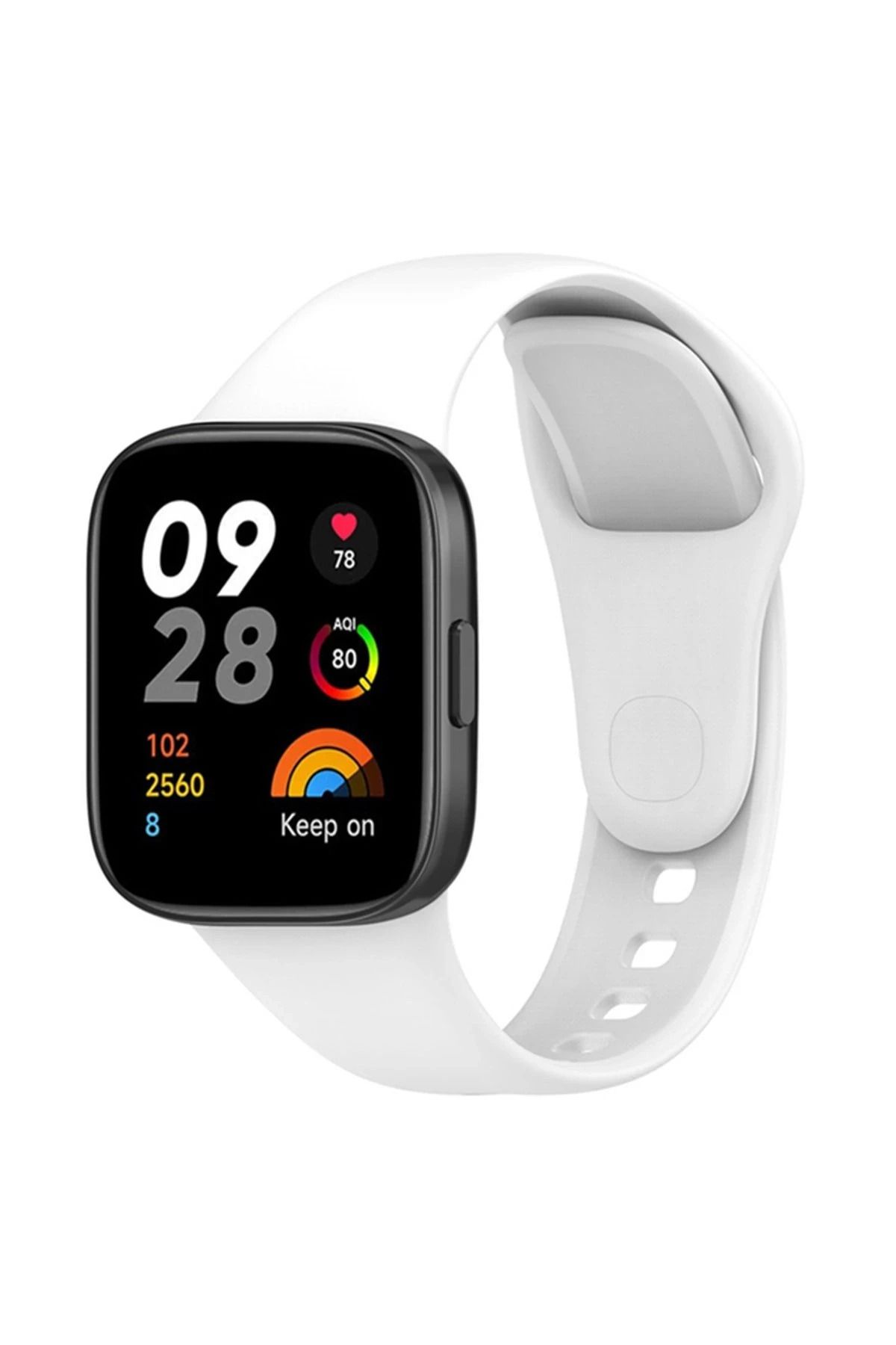 NewFace Xiaomi Redmi Watch 3 Klasik Kordon - Beyaz BSTMY