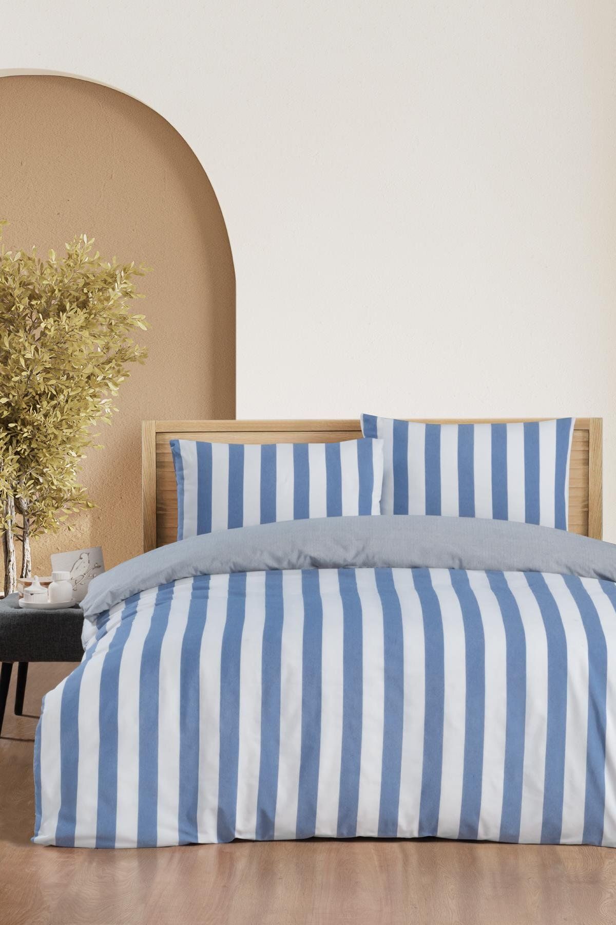 OYALI HOME COLLECTION Lastikli Çarşaflı Nevresim Takımı Çift Kişilik • Kaymaz Yatak• Modern Banyo ve Yatak Odası Dekoru