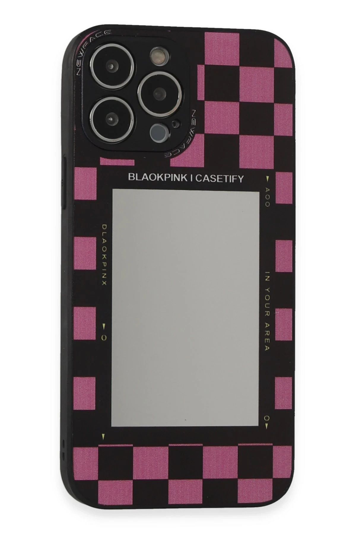 NewFace iPhone 13 Pro Max Kılıf Mirror Desenli Kapak - Mirror - 8 HNZRN