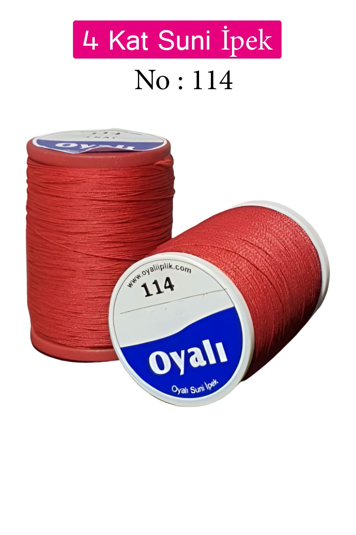Royaleks Oyalı 4 Kat Suni İpek İplik İğne Oyası Boncuk İpi Tığ Oyası No:114