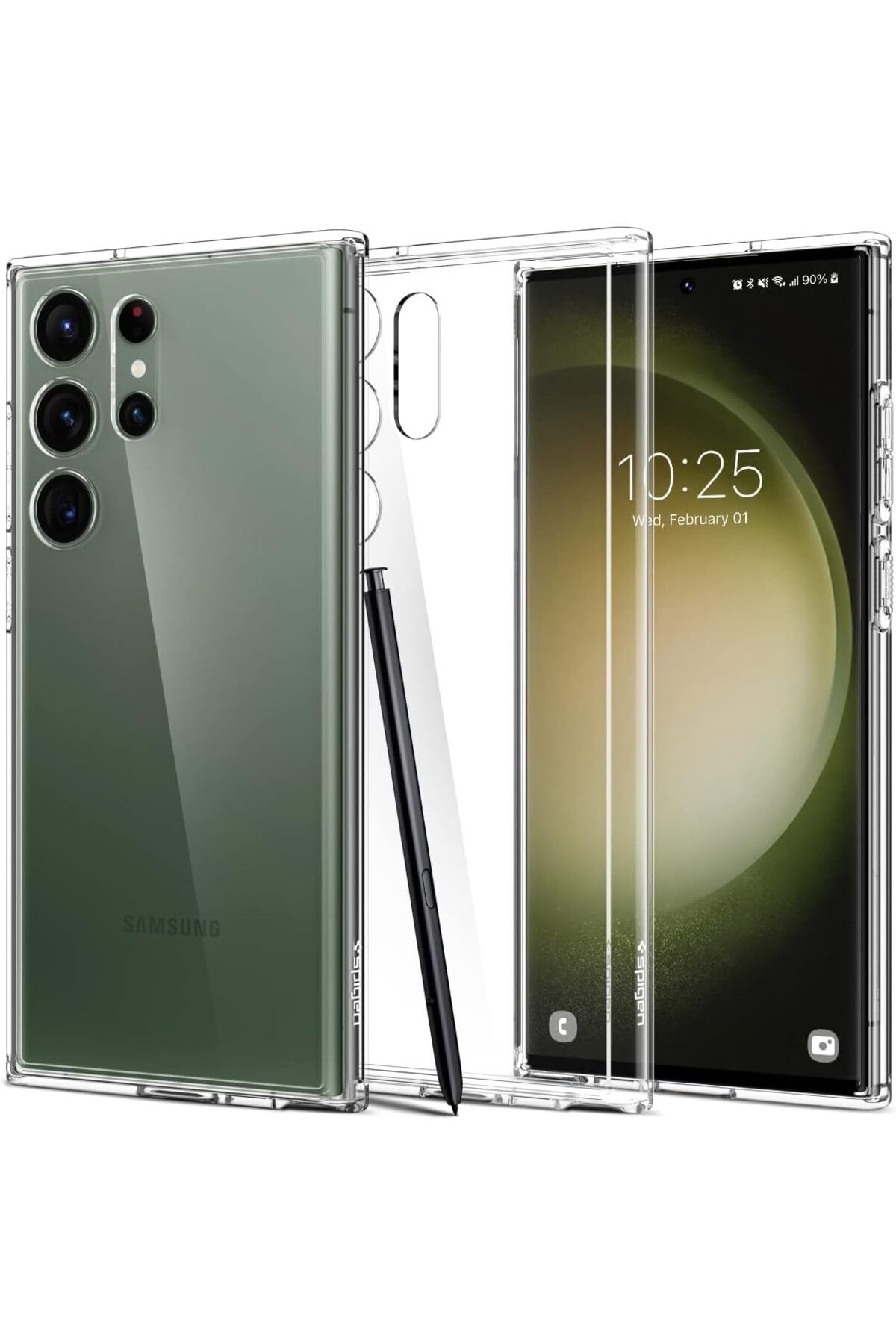 STOREMAX nffashopm Galaxy S23 uyumlu Ultra Kılıf Ultra Hybrid Crystal Clear - ACS05617 storestarx 1051353