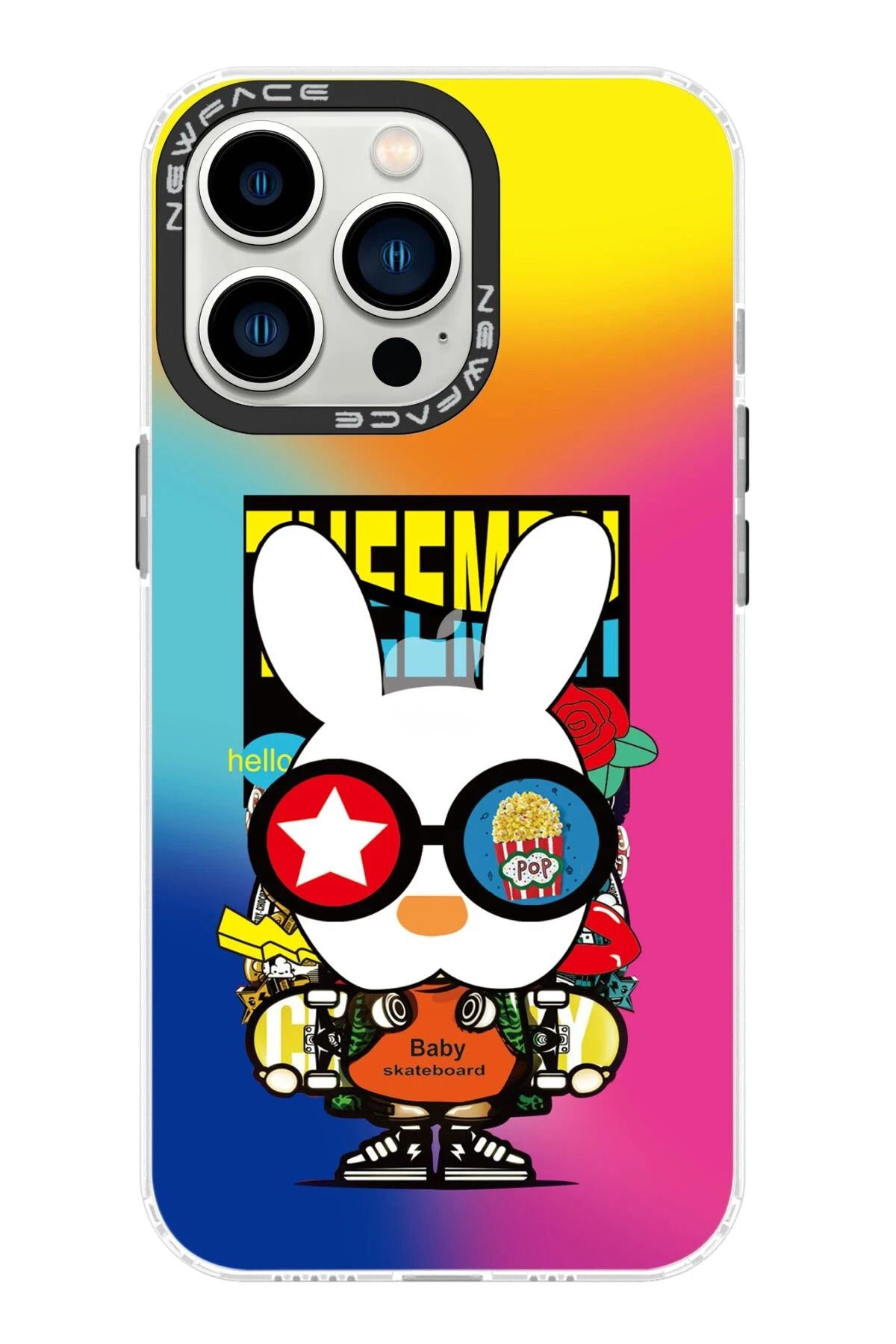 NewFace iPhone 13 Pro Kılıf Estoril Desenli Kapak - Estoril - 10 JOJUA