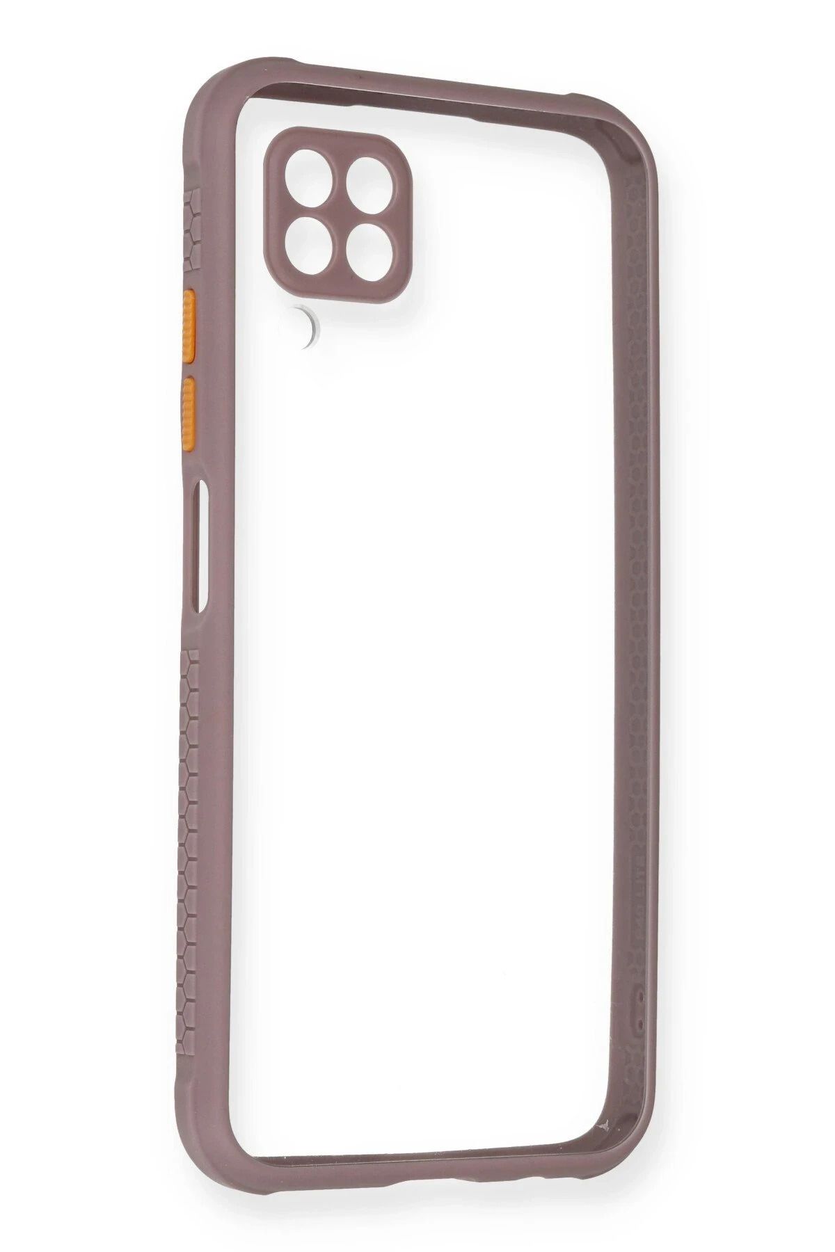 NewFace Huawei P40 Lite Kılıf Miami Şeffaf Silikon - Açık Mor HNZRN