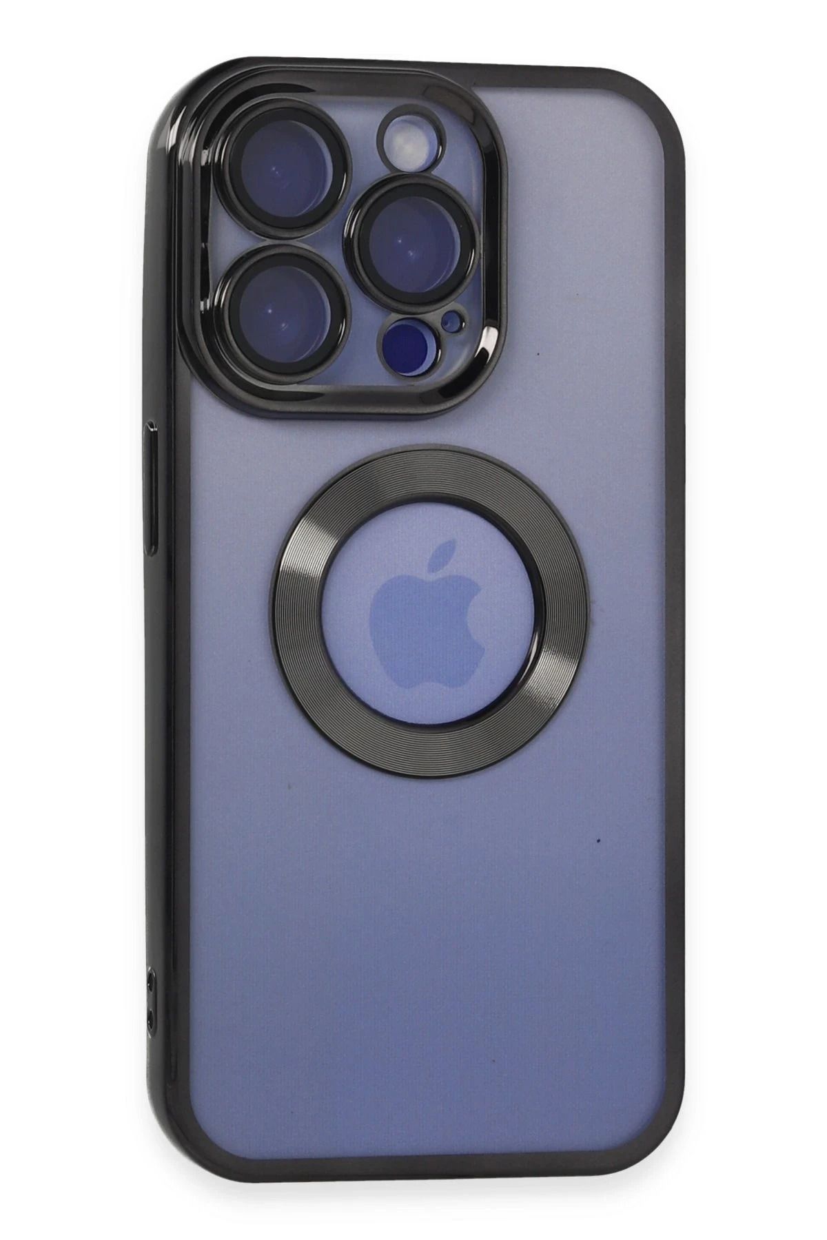 NewFace iPhone 15 Pro Max Kılıf Slot Silikon - Siyah FERRG